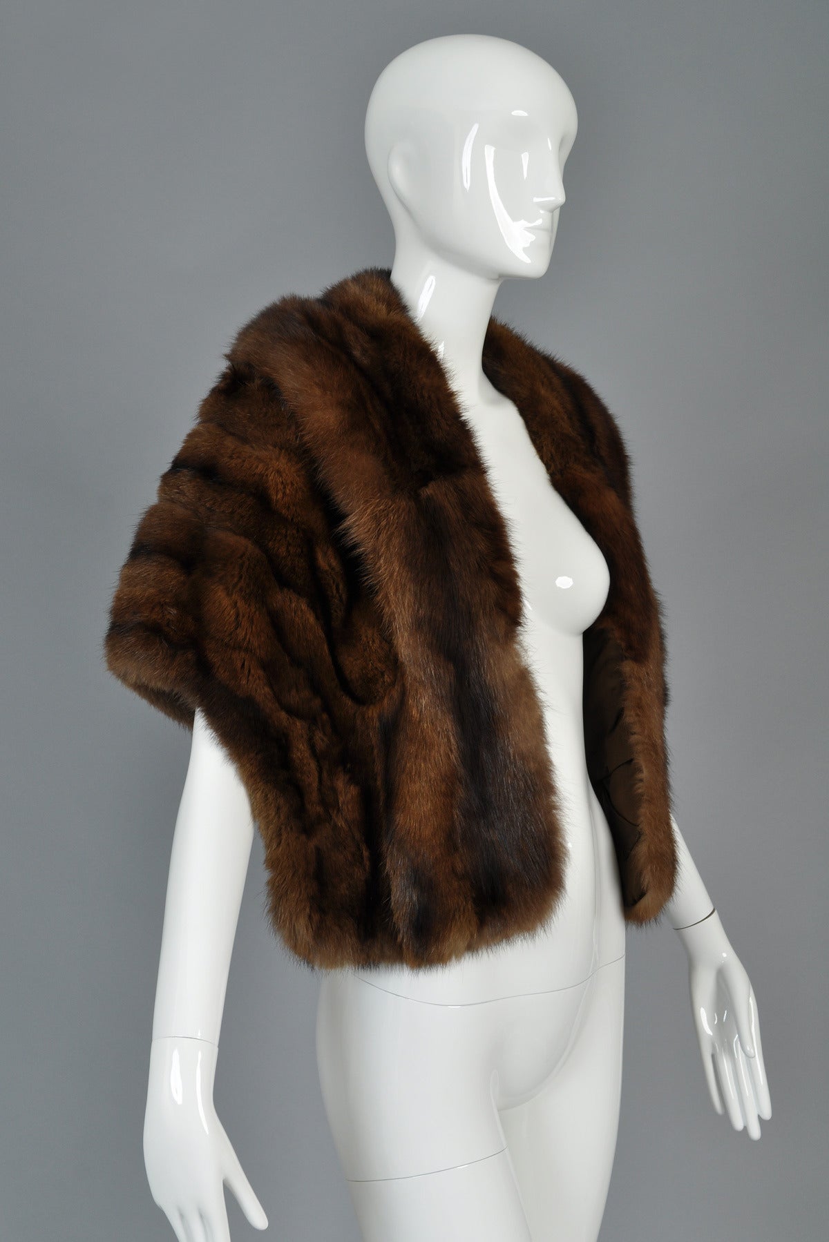 1950s Russian Sable Fur Stole 1