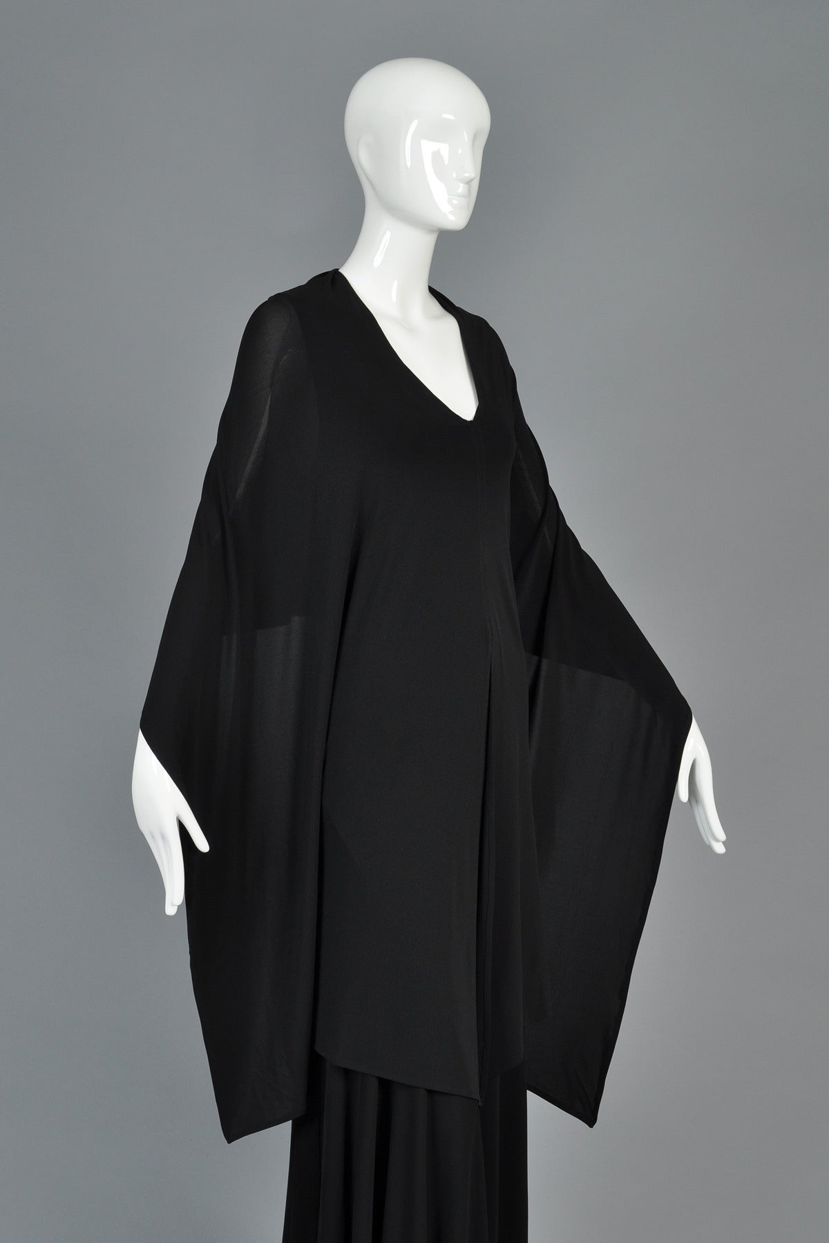 Women's Recent Eun Hwa Caped Jersey Maxi Dress