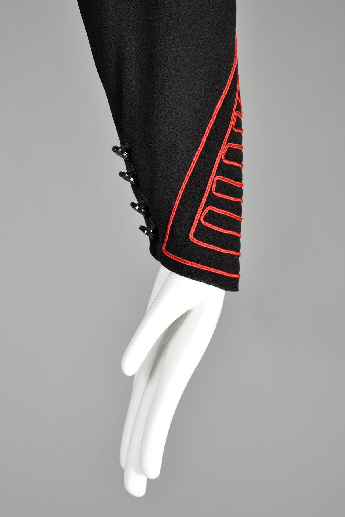 Karl Lagerfeld for Chloe 1980's Embroidered Dress 3