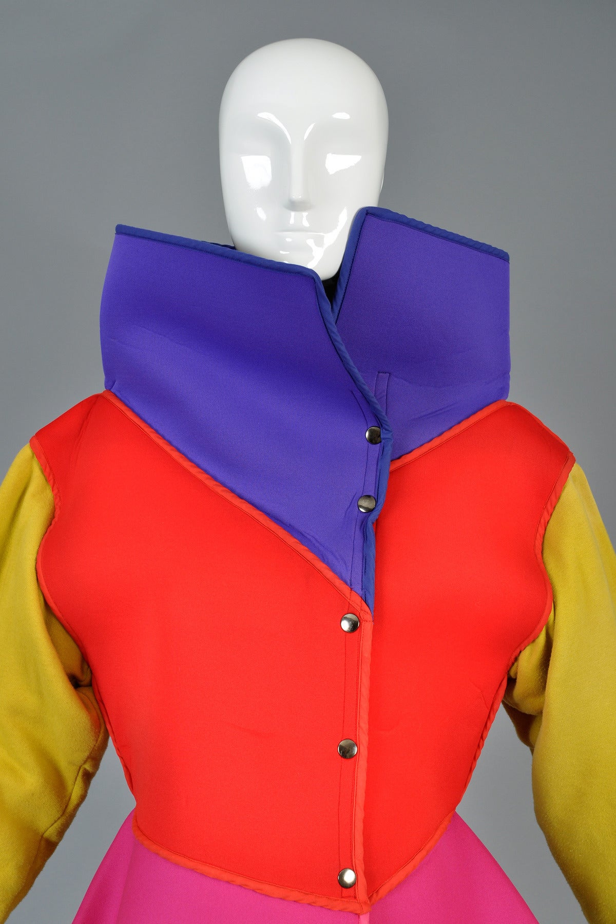 Women's Circa 1983/84 Kansai Yamamoto Colorblocked Neoprene Jacket