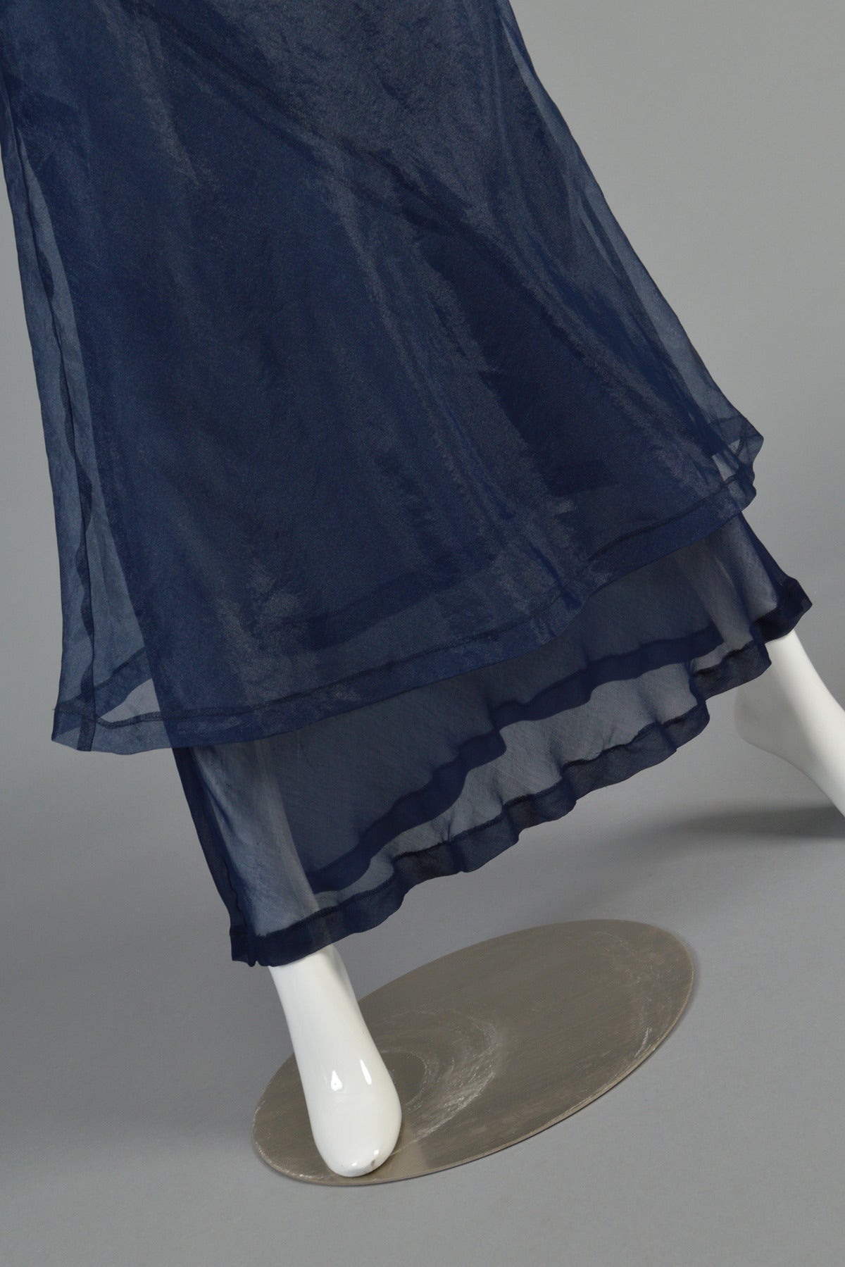 Women's A/D 1997 Comme des Garcons Bi-Level Maxi Skirt