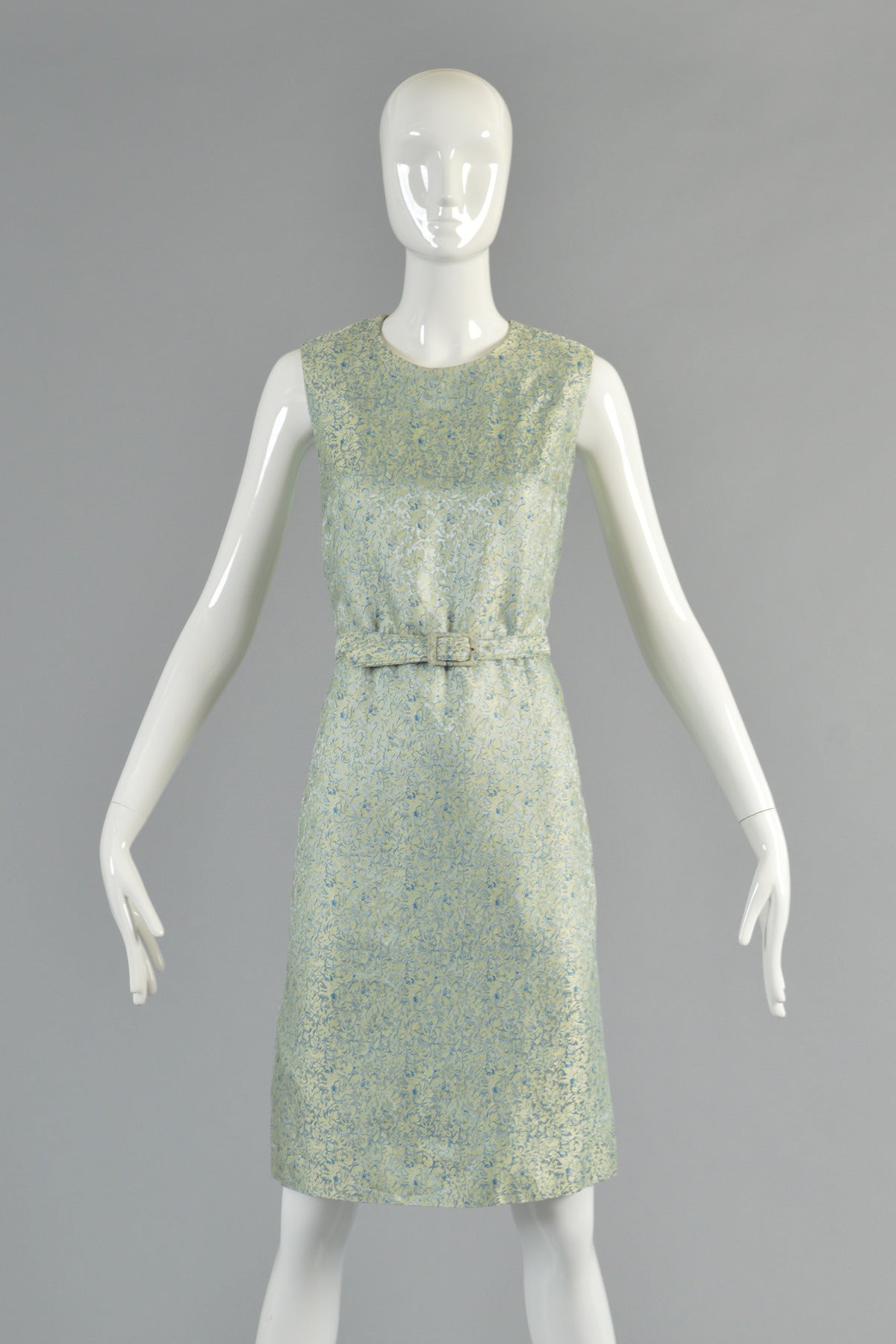 Women's 1967 Chinoiserie Silk Brocade Dress + Jacket
