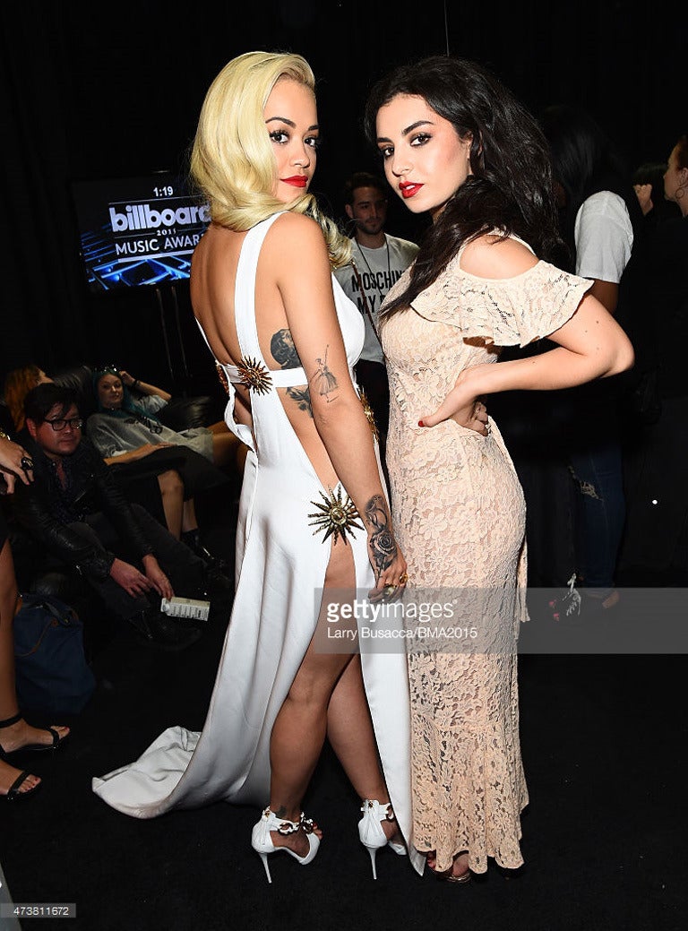 1930s Open Shoulder Lace Gown worn by Charli XCX 2015 Billboard Music Awards 1