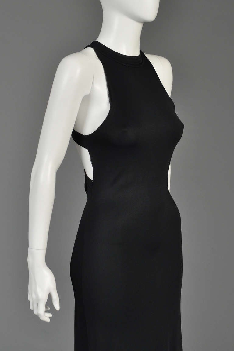 Giorgio Armani Evening Gown with Dramatic Back 1