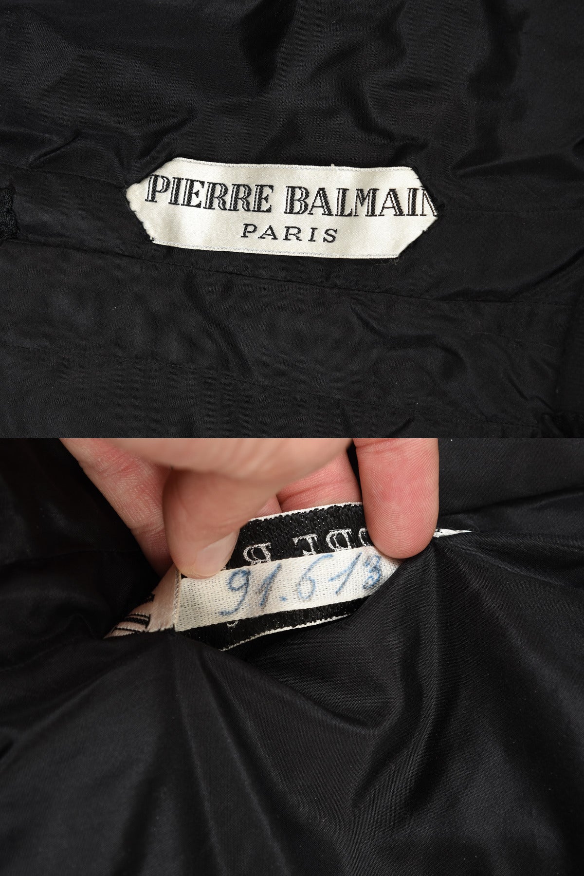 1957 Pierre Balmain Haute Couture Cocktail Dress with Lesage Embroidery For Sale 2