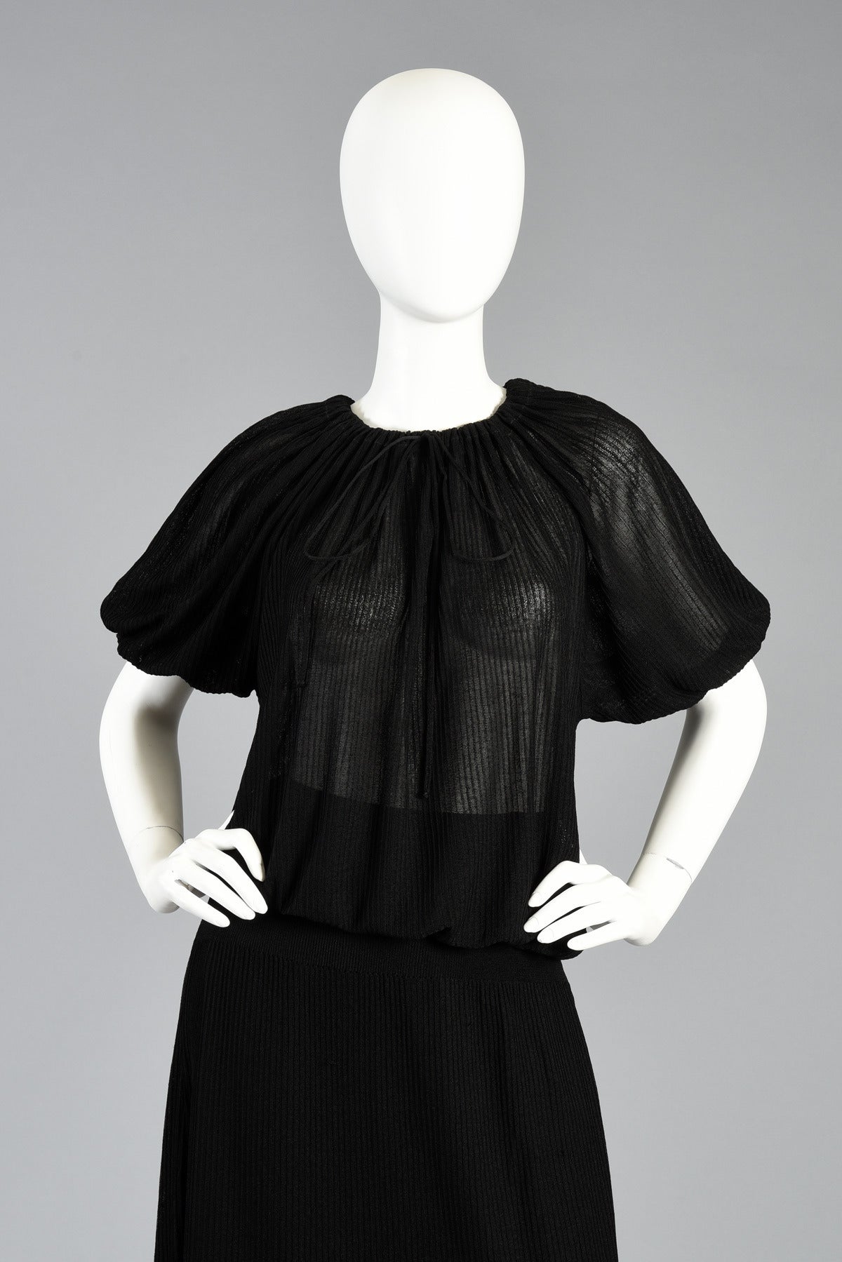 Women's Yves Saint Laurent 1970's Knit Ensemble