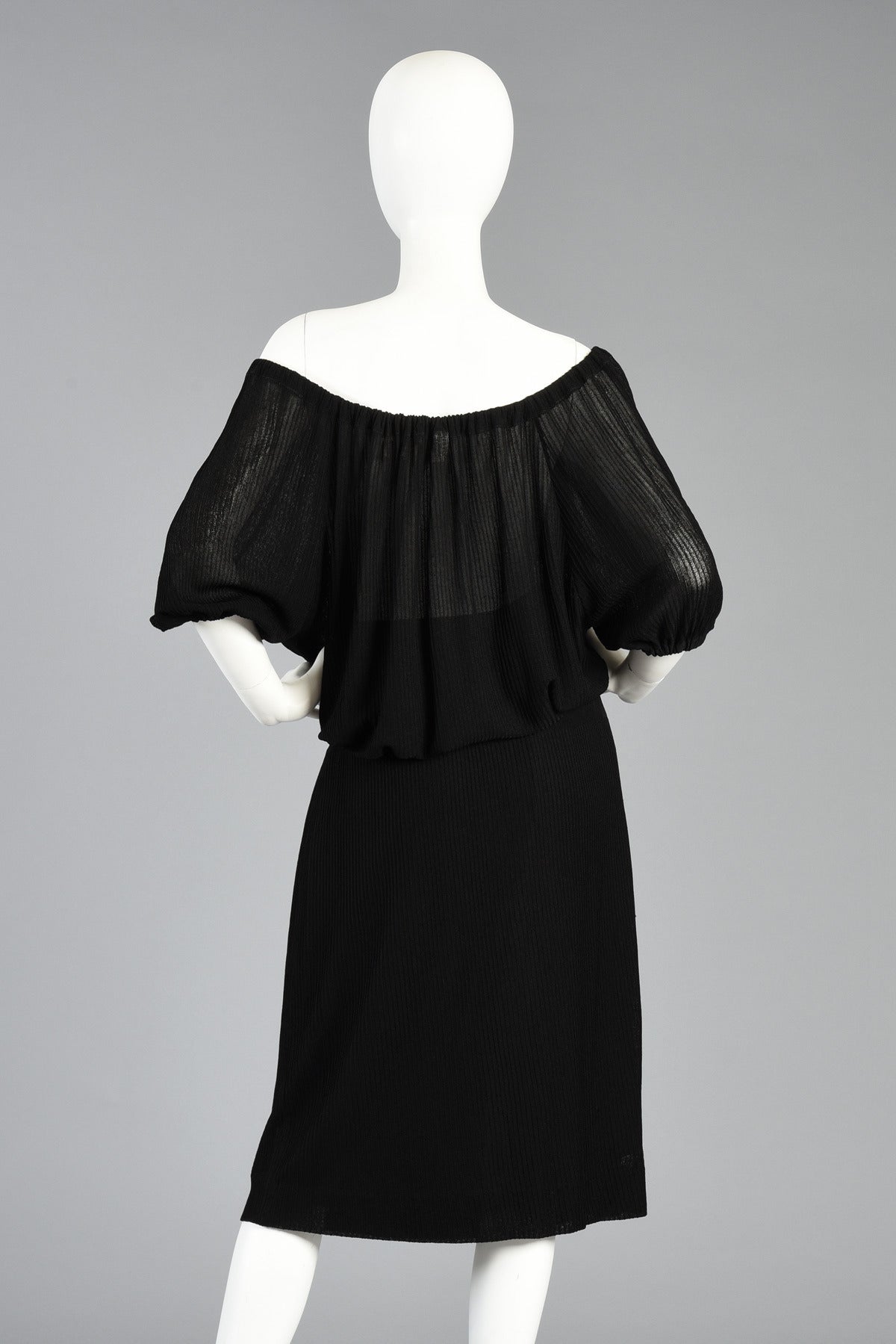 Yves Saint Laurent 1970's Knit Ensemble 4