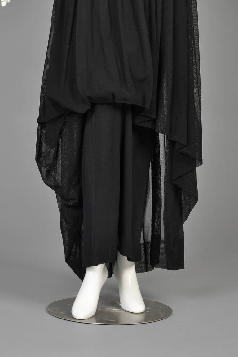 Hattie Carnegie 1940s Mesh Evening Gown For Sale 2