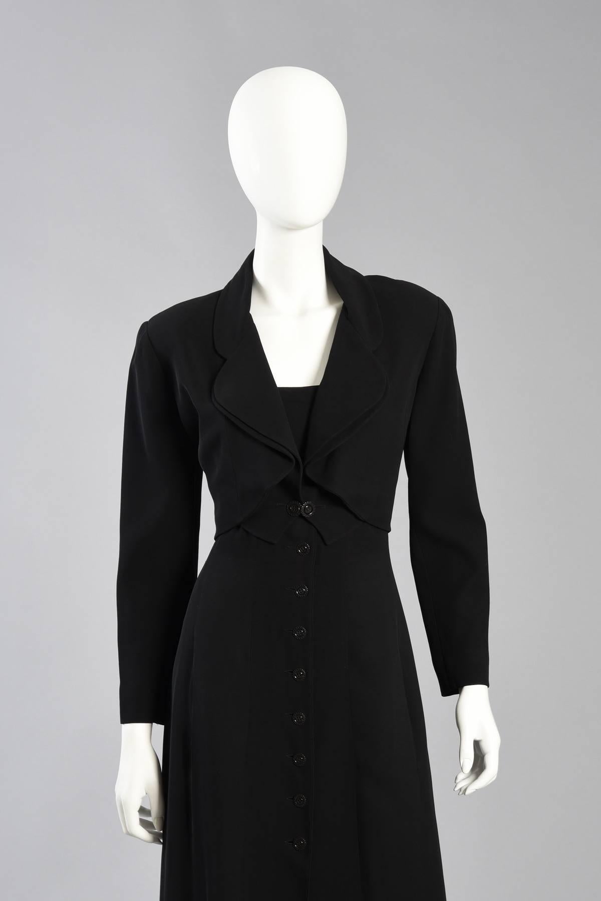 Women's Karl Lagerfeld Evening Dress with Shelf Bust For Sale