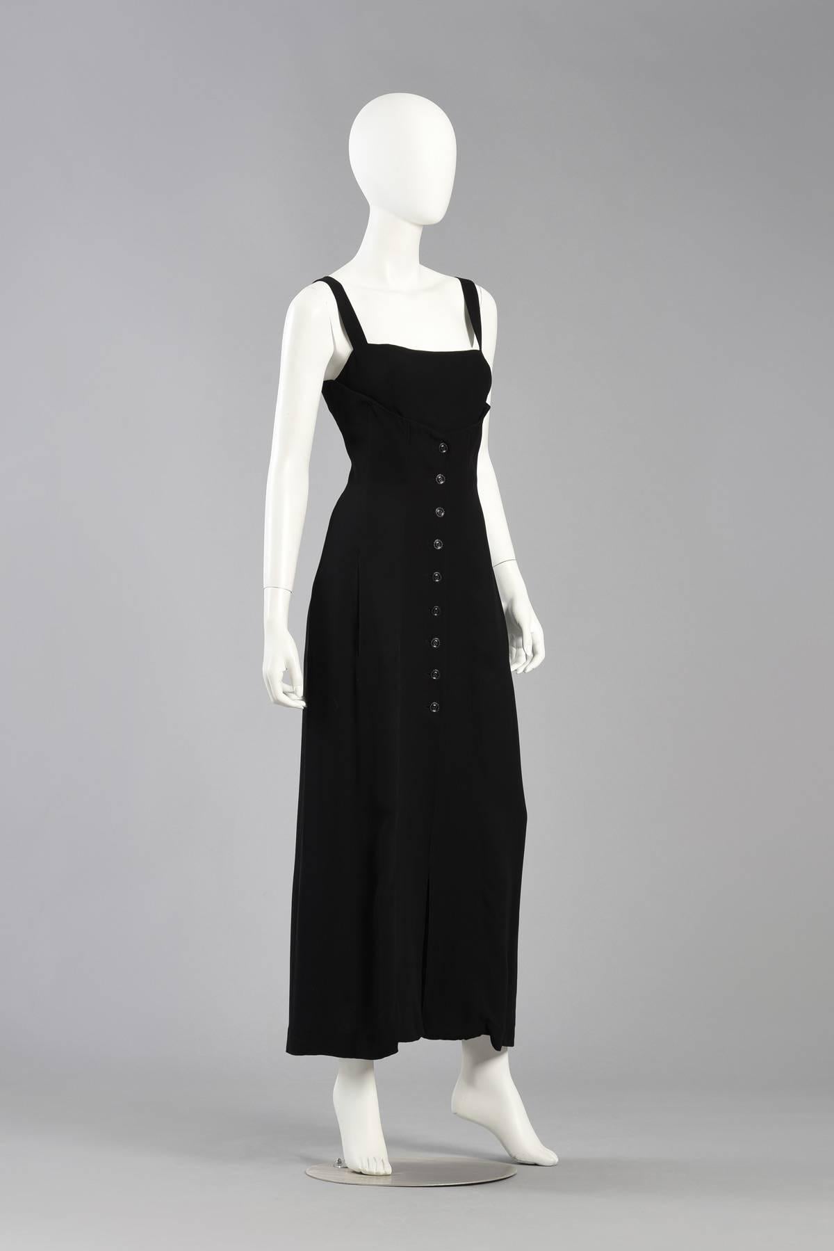 Karl Lagerfeld Evening Dress with Shelf Bust For Sale 1