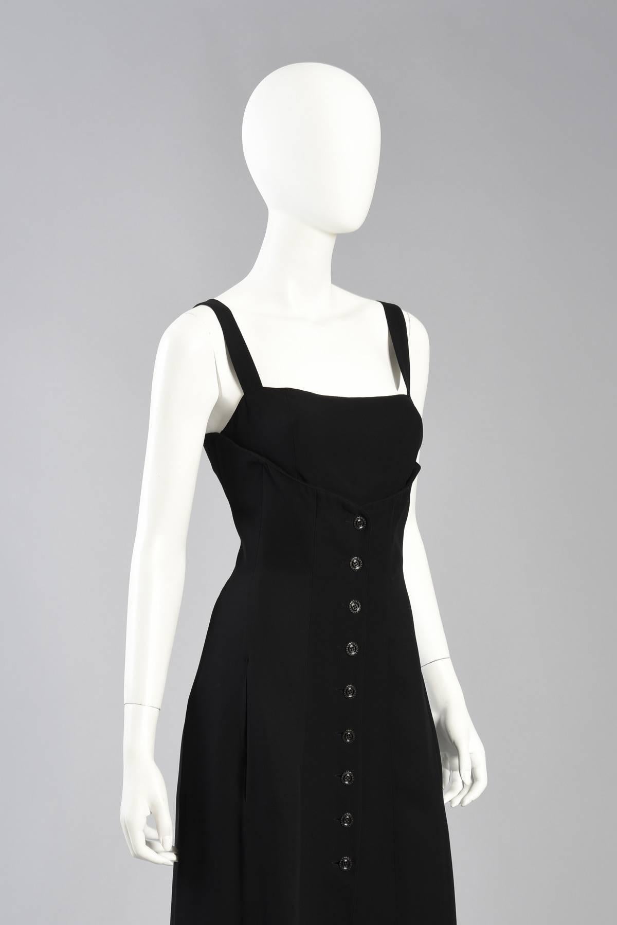 Karl Lagerfeld Evening Dress with Shelf Bust For Sale 2