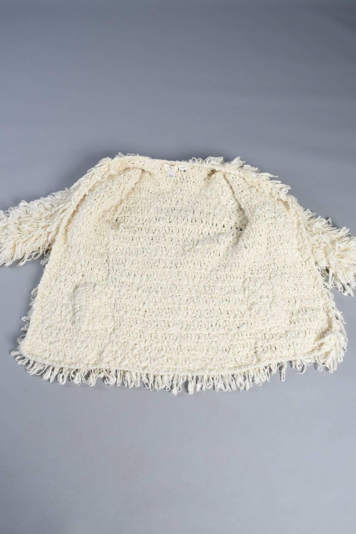 The Ultimate Oversized Shaggy Fringed String Coat 6
