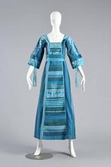 Josefa 1970s Embroidered Bohemian Maxi Dress