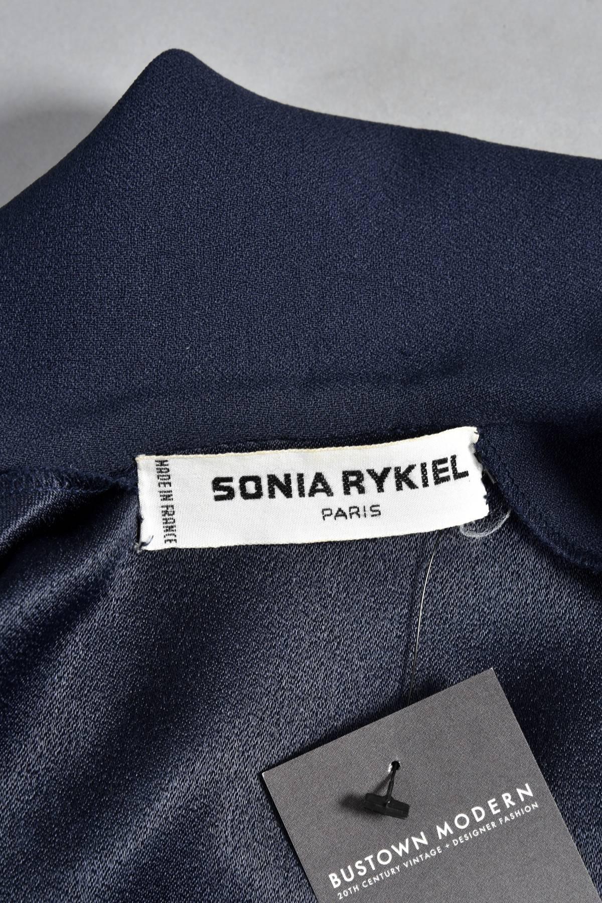 Sonia Rykiel Sailor Inspired Gaucho Pant Suit For Sale 5