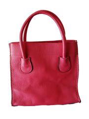 Bonnie Cashin for Coach Mod Pink Leather Dinky Tote Bag 1960s NYC Pre Creed