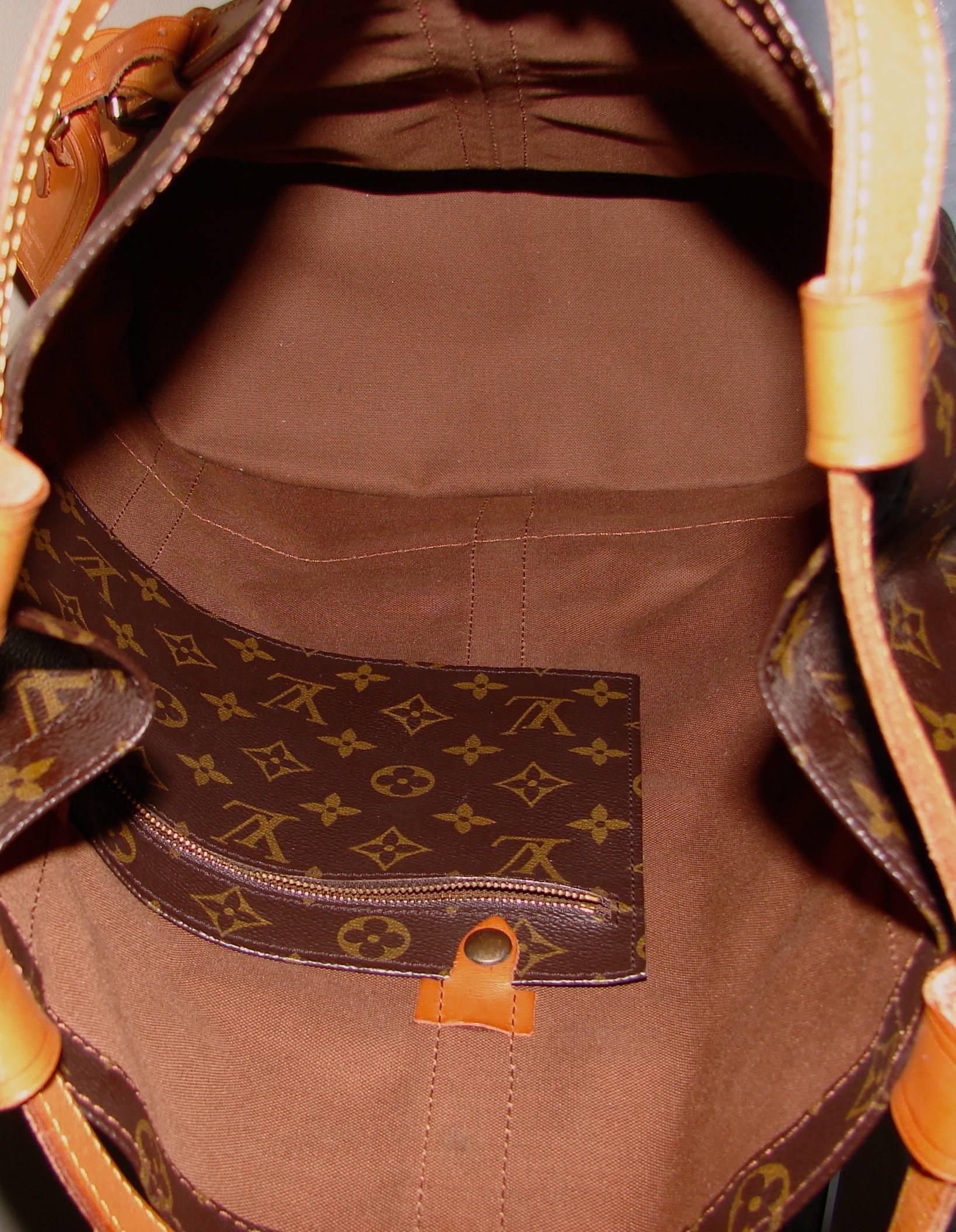 Louis Vuitton Randonnee Backpack GM Monogram Canvas 1993  In Excellent Condition In Port Saint Lucie, FL