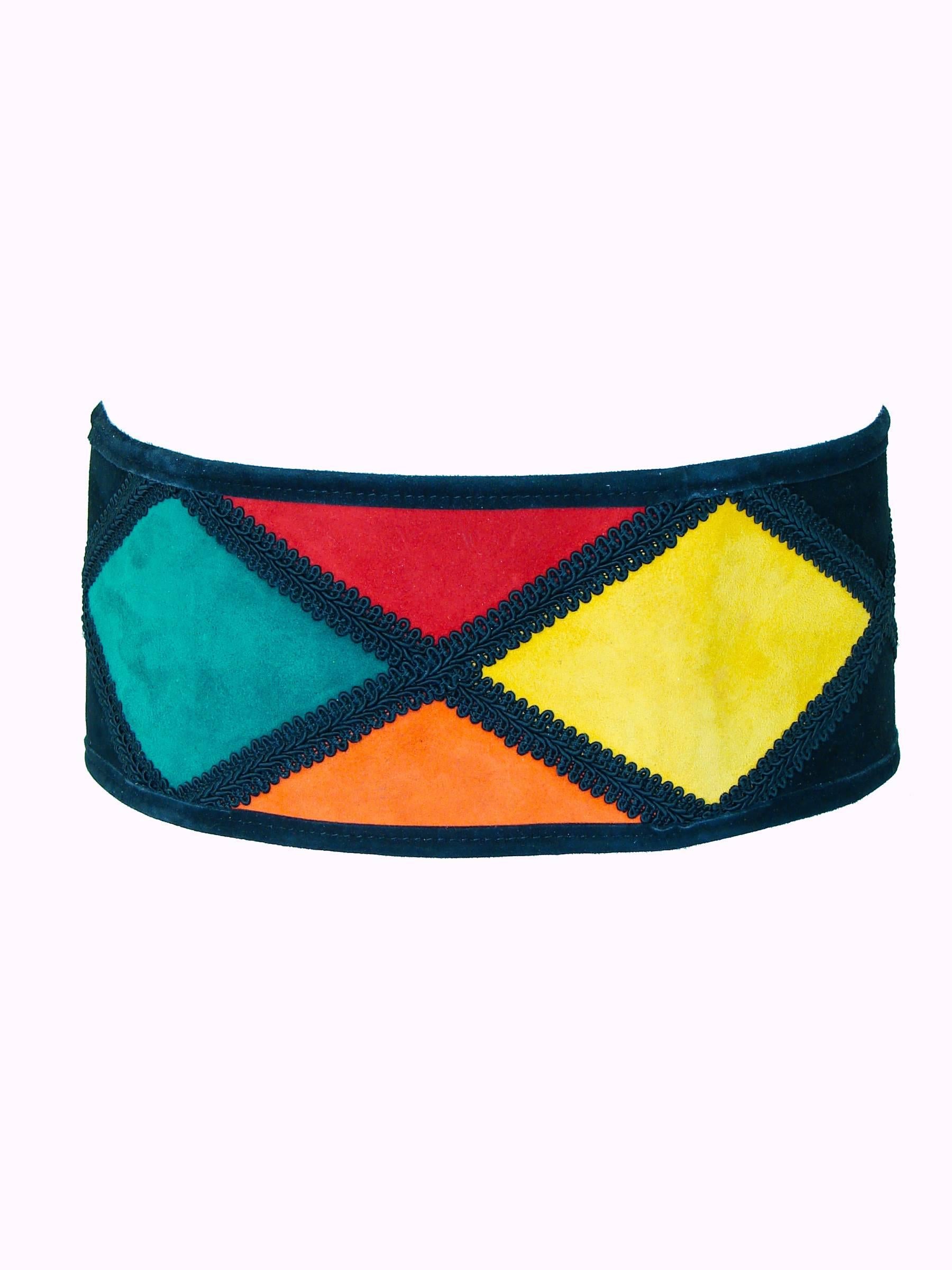 moschino colorful belt