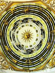 Hermes Astrologie Dies Et Hore 90cm Silk Scarf F. Faconnet 1963 Original Issue