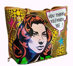 Custom Louis Vuitton Neverfull MM Tote Bag by Boyarde Pop Art Rare One-Of-A-Kind