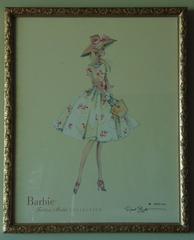 Édition limitée de l'impression du modèle de mode Barbie "Garden Party" par Robert Best 2007