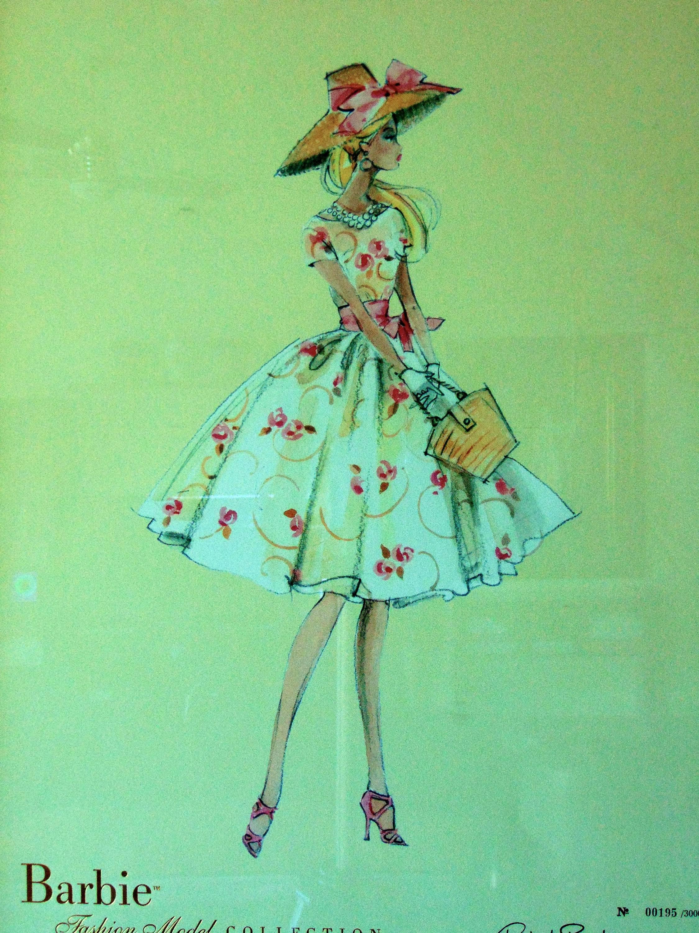 barbie fashion model collection prints