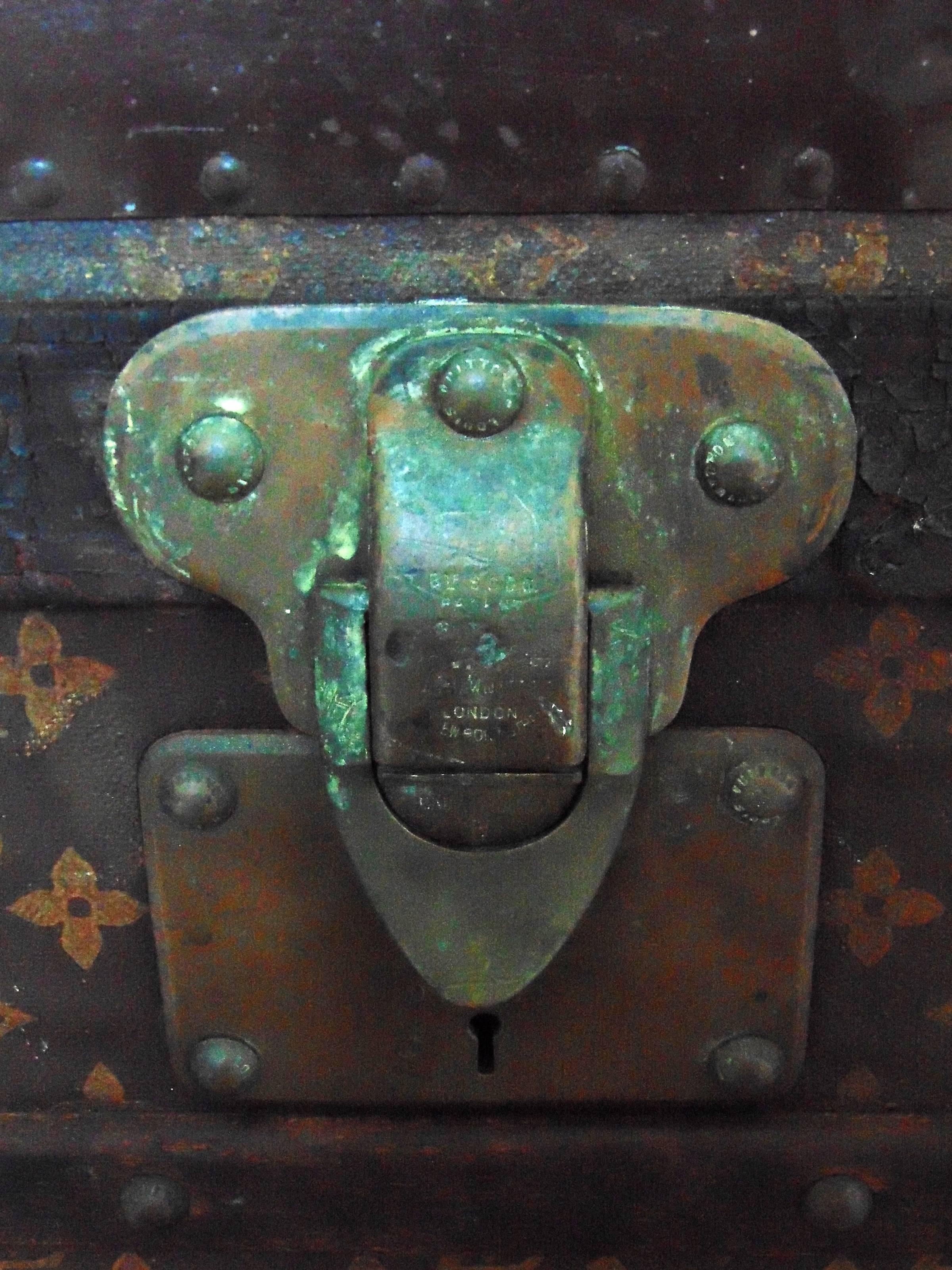 Louis Vuitton Monogram Extra Large Courier Steamer Trunk, 1906 1