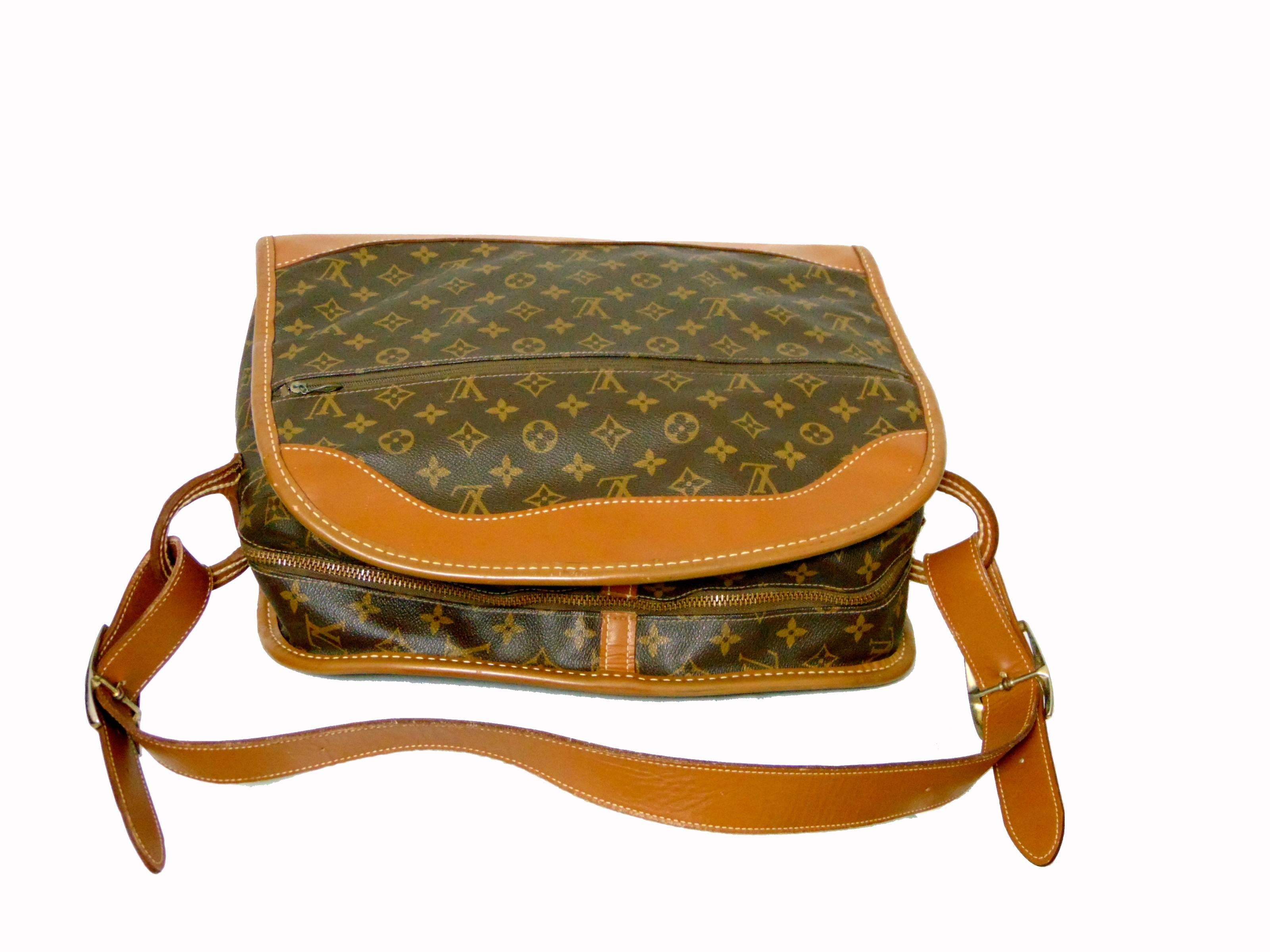 Women's Louis Vuitton The French Company Carry On Travel Bag Monogram Canvas 1970s