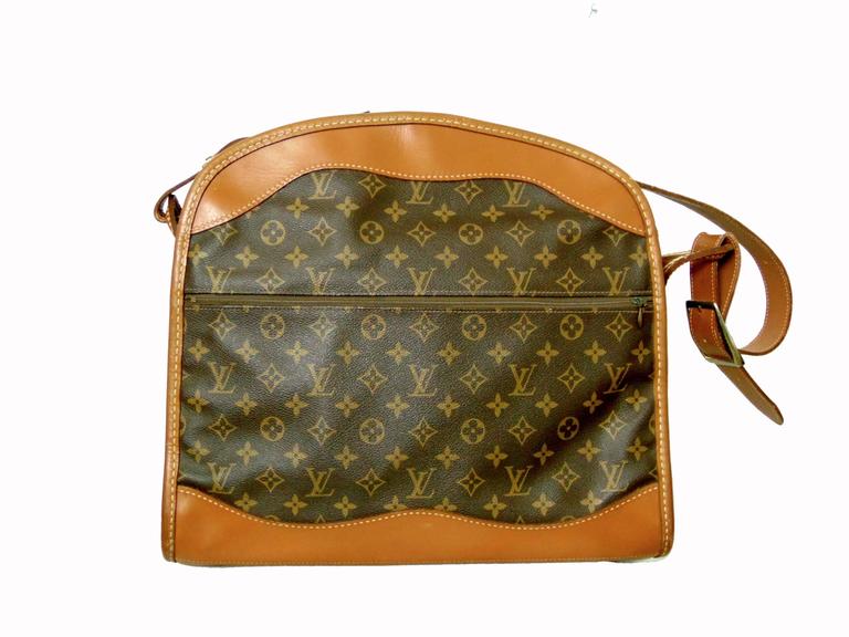Louis Vuitton The French Company Carry On Travel Bag Monogram Canvas 1970s at 1stdibs