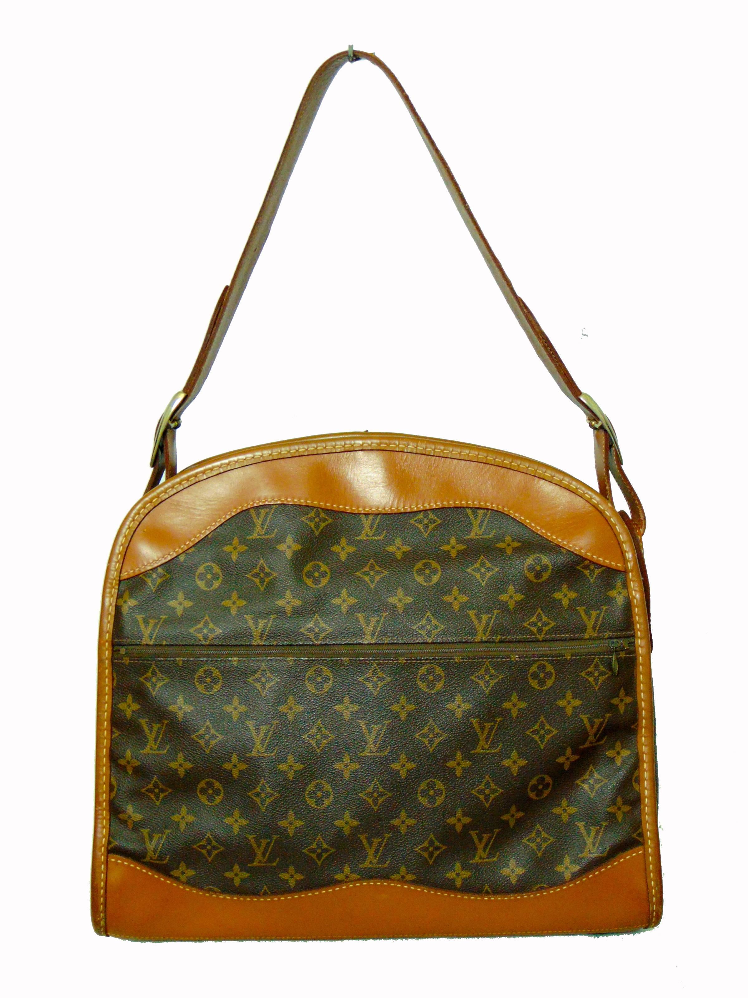 Louis Vuitton The French Company Carry On Travel Bag Monogram Canvas 1970s 1