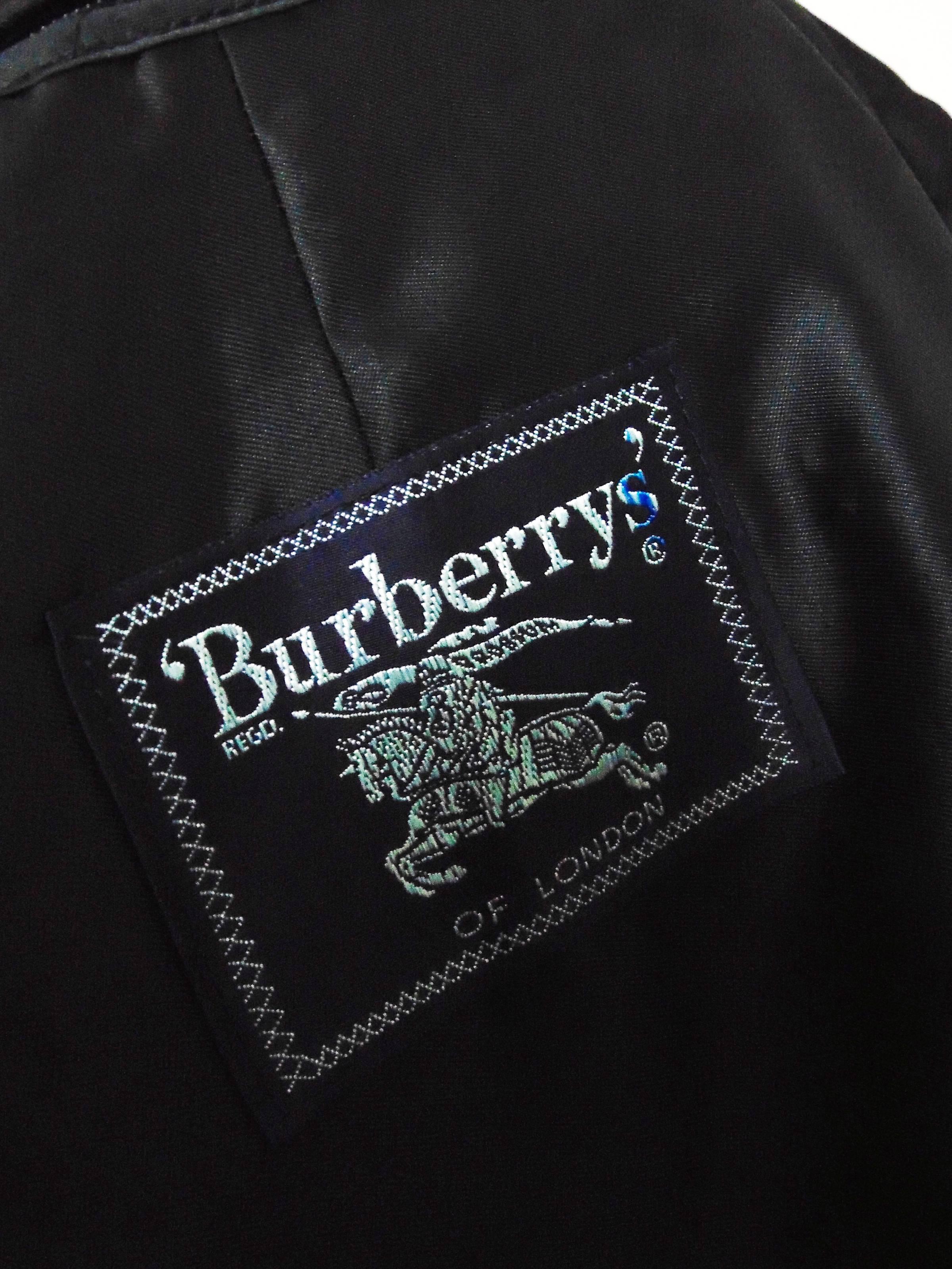 Iconic Burberry London Westminster Long Trench Coat 1990s Mens Sz 48 2