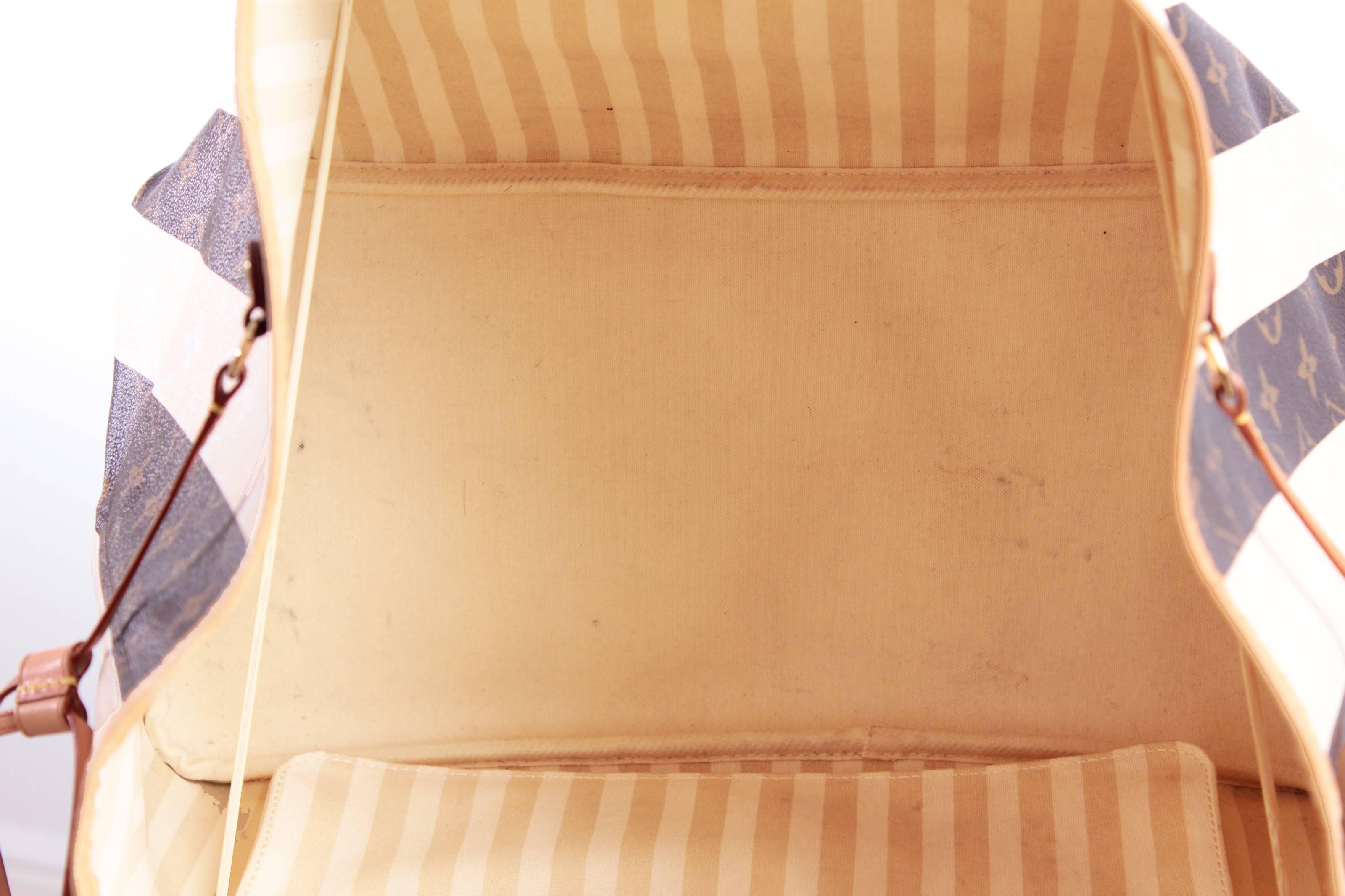 Louis Vuitton Rayures Neverfull Tote Bag GM Limited Edition + Dust Cover 2011 In Good Condition In Port Saint Lucie, FL