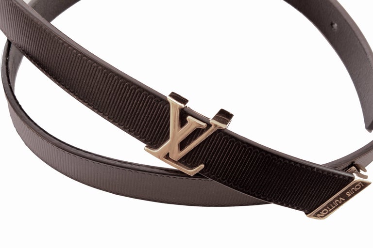 Auth Louis Vuitton Belt 20mm Ladies M9578