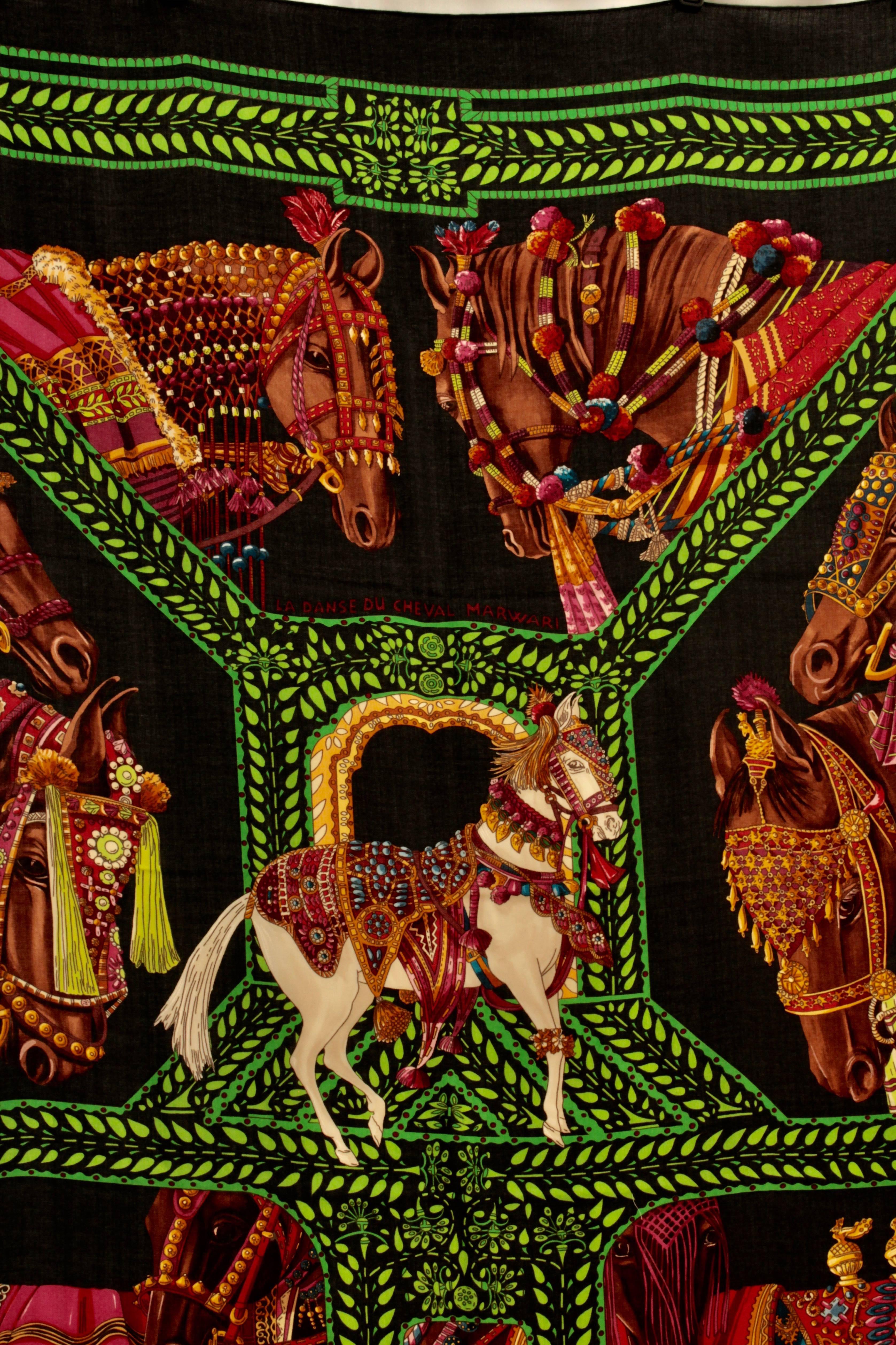 hermes la danse du cheval marwari