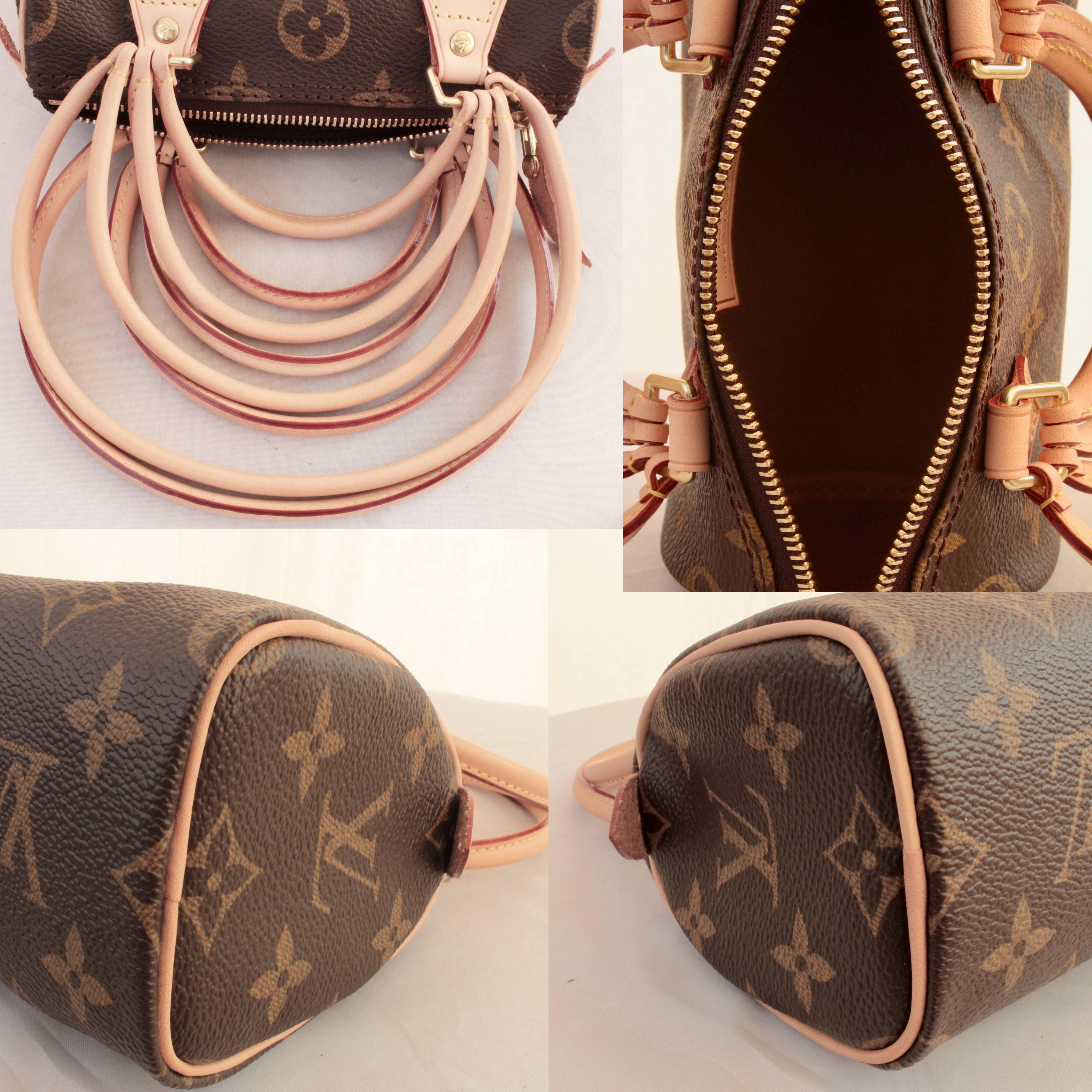  Limited Louis Vuitton Mini HL Speedy Bag Comme des Garçons Multi-handle + Box Pour femmes 
