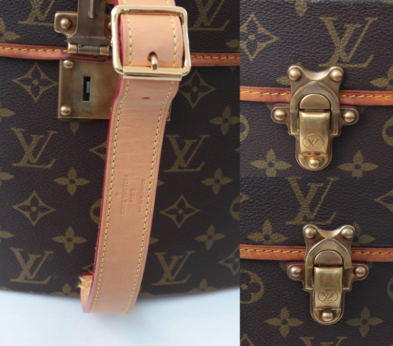 Louis Vuitton Boite Chapeaux Hat Box 50cm XL Round Monogram Travel Bag