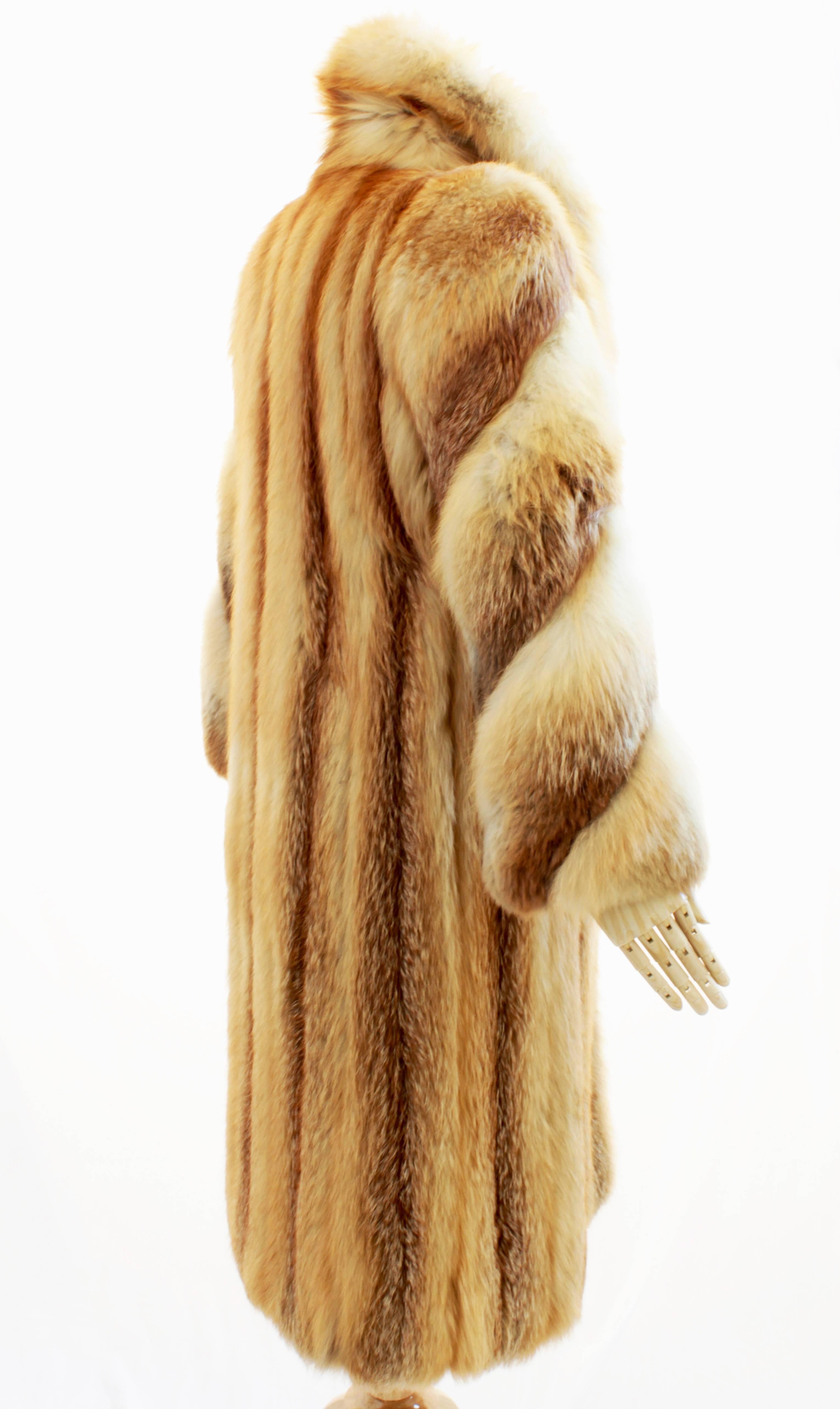 the evans collection fur coat