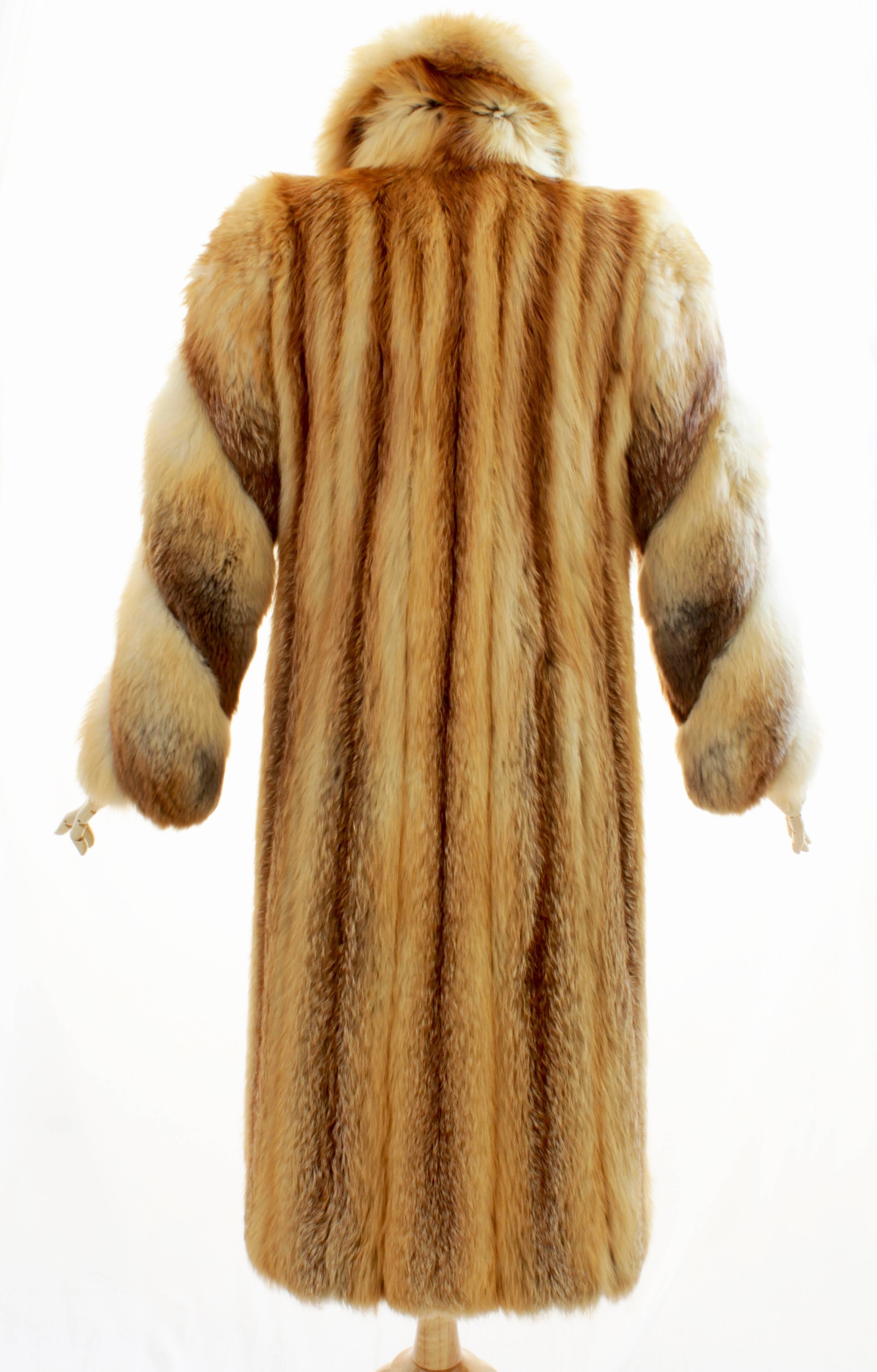 evans fur coat