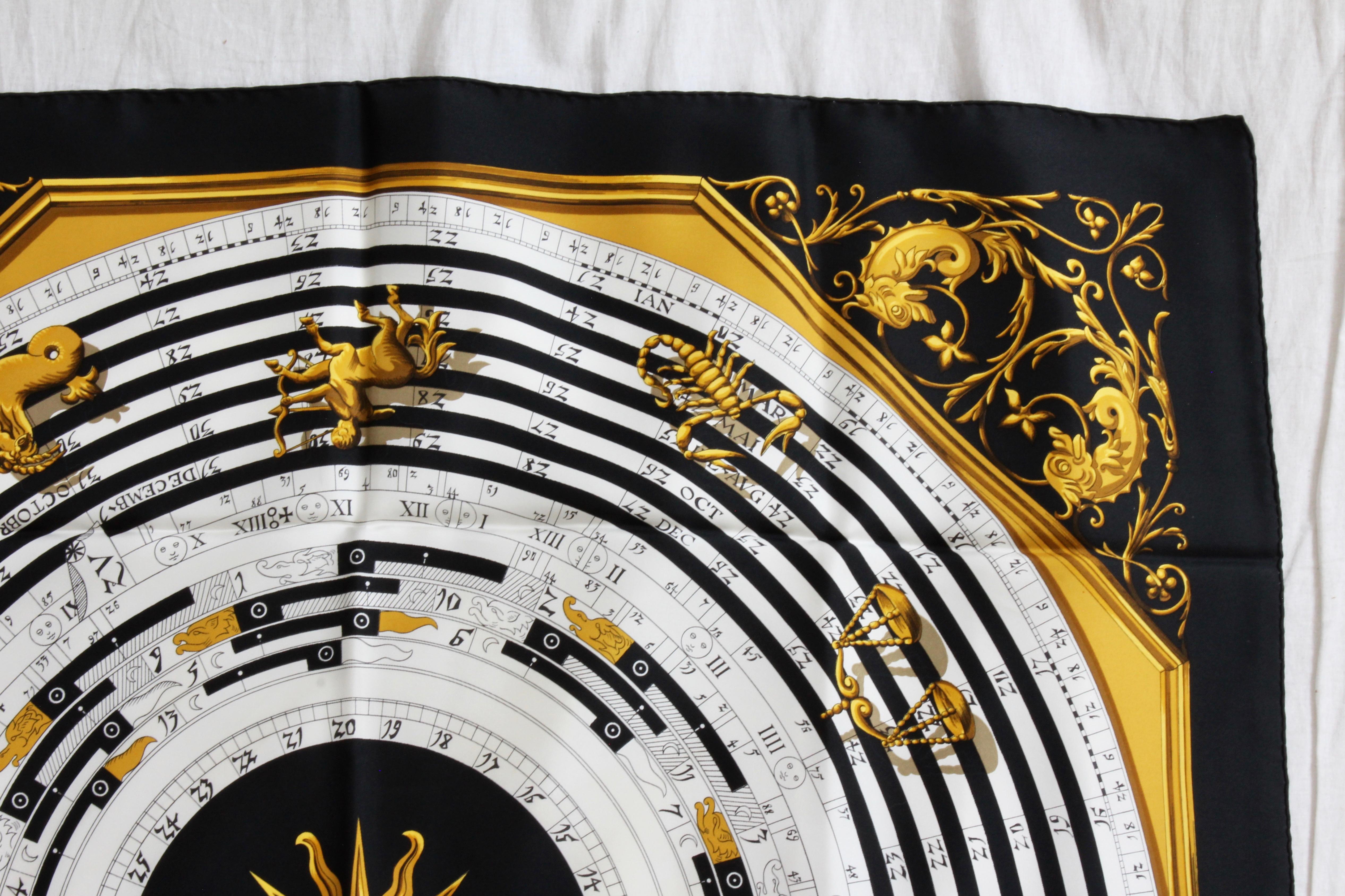 hermes astrology scarf