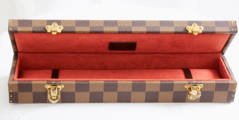 LOUIS VUITTON VIP gift Novelty MINI MALLE COURRIER 1888 Trunk ​Jewelry box  case