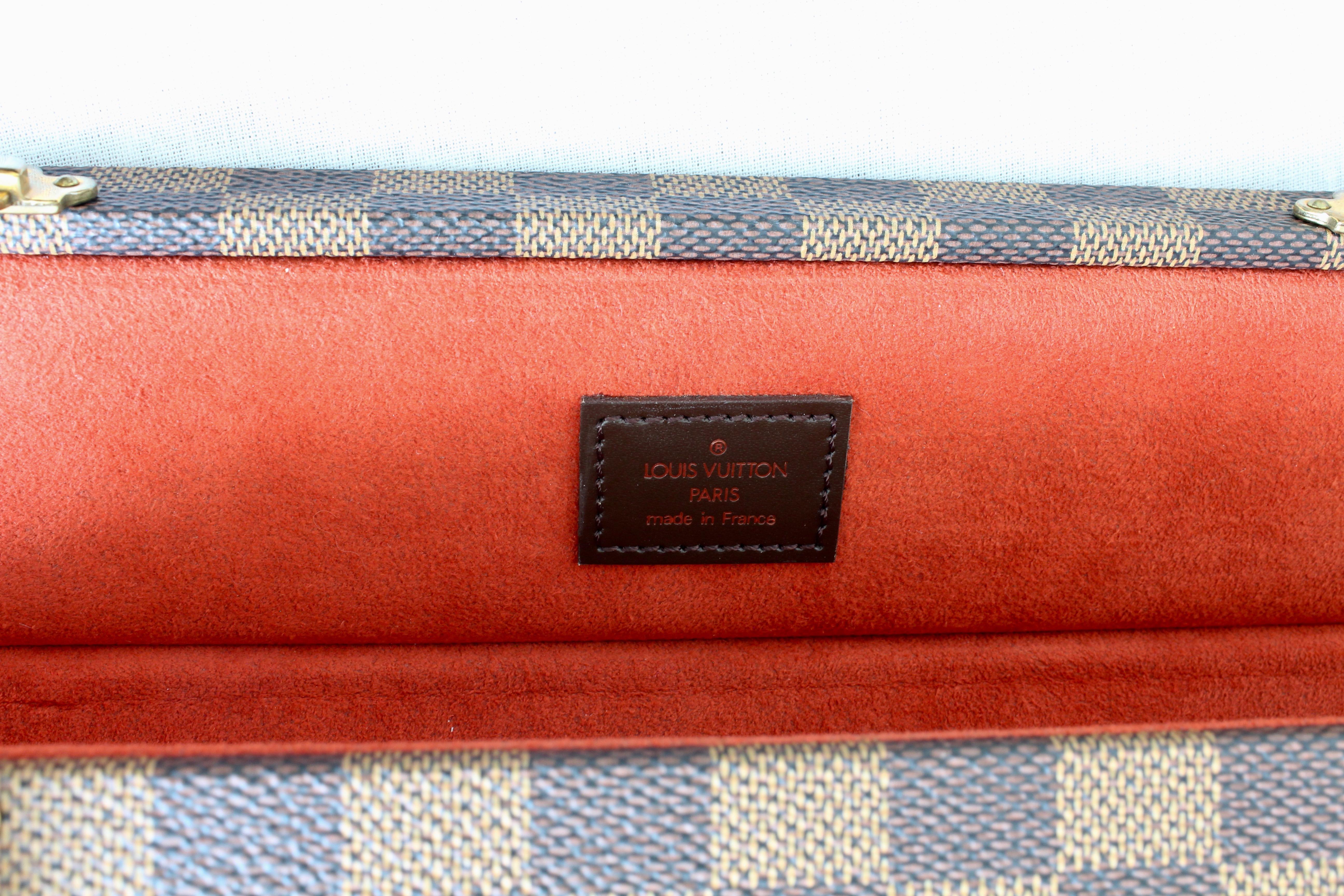Louis Vuitton Mini Trunk Damier Canvas Travel Jewelry Case 4