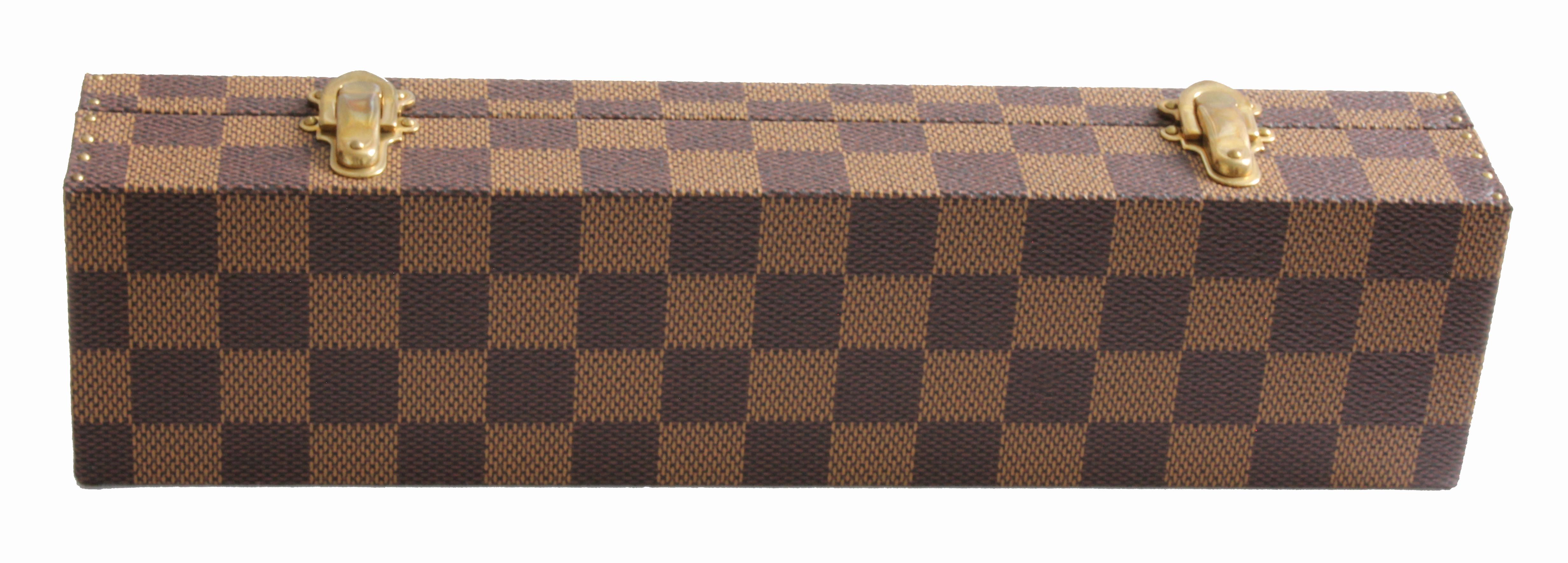 Women's or Men's Louis Vuitton Mini Trunk Damier Canvas Travel Jewelry Case