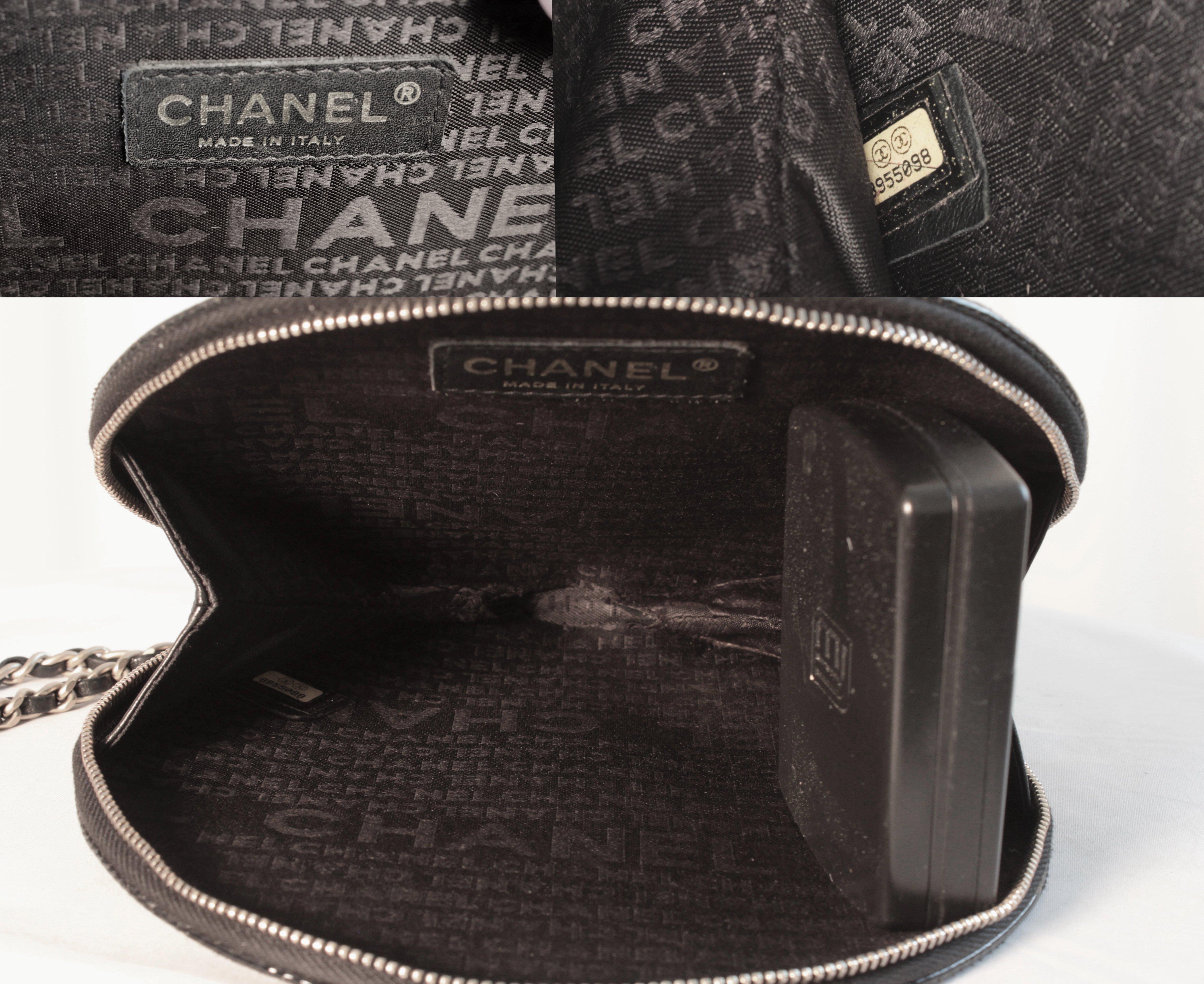 Chanel Patent Leather Ltd Ed Record Bag Evening Clutch Wristlet, 2004 1