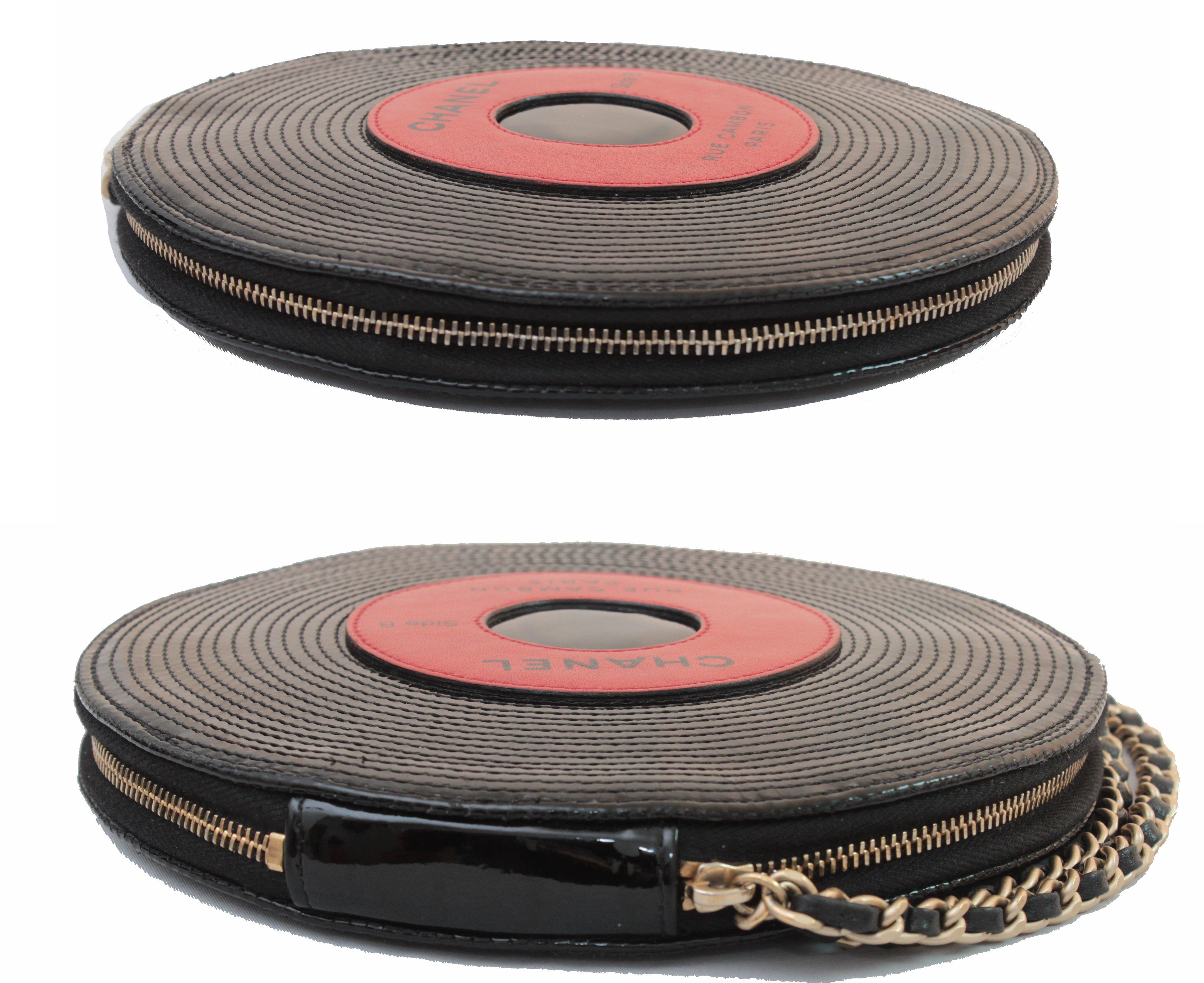 chanel record bag