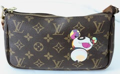 Louis Vuitton Takashi Murakami Panda Bag Pochette Rare 2004
