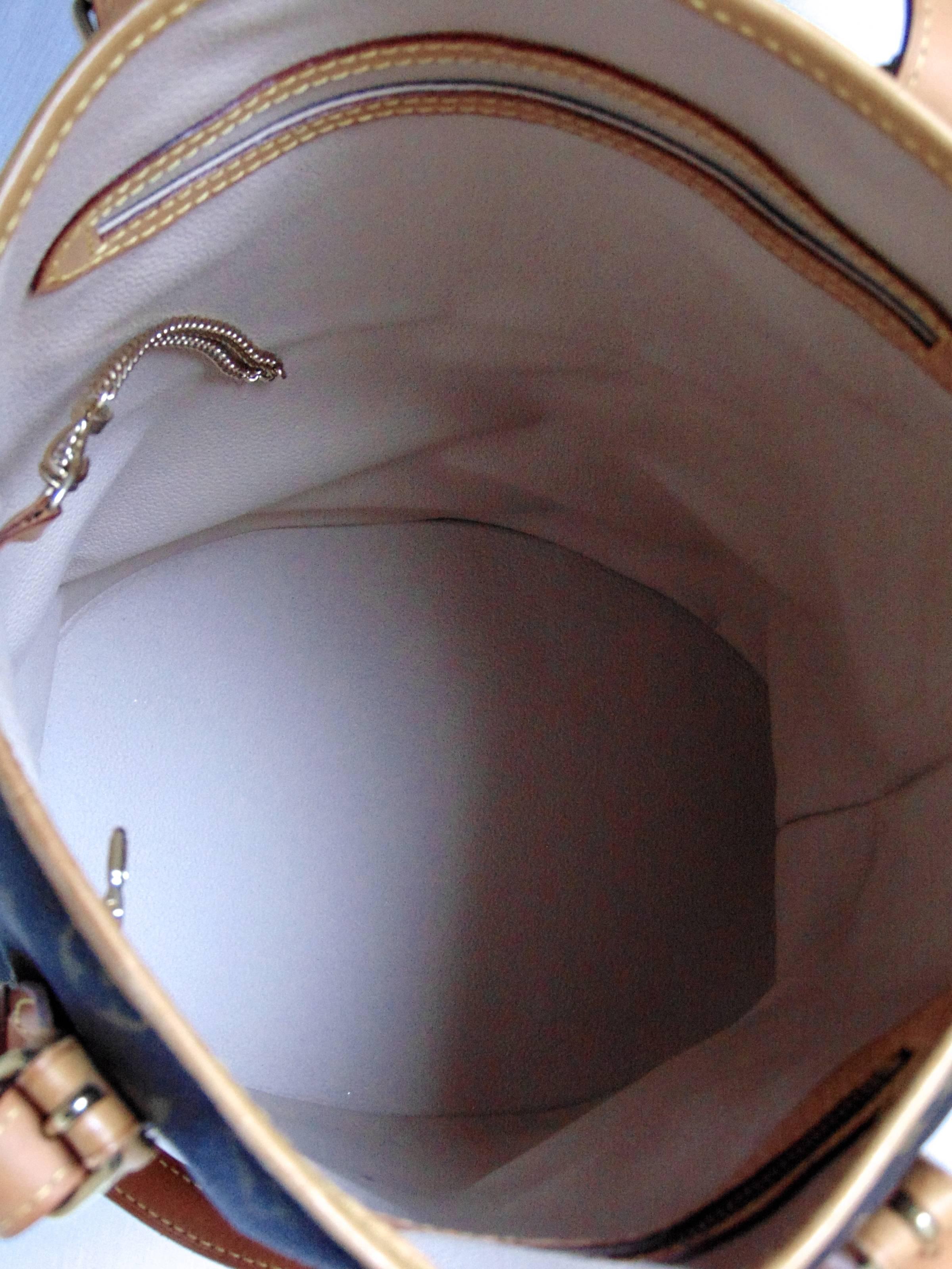 Classic Louis Vuitton Monogram Bucket Bag GM Large Tote Vintage 2005 In Good Condition In Port Saint Lucie, FL