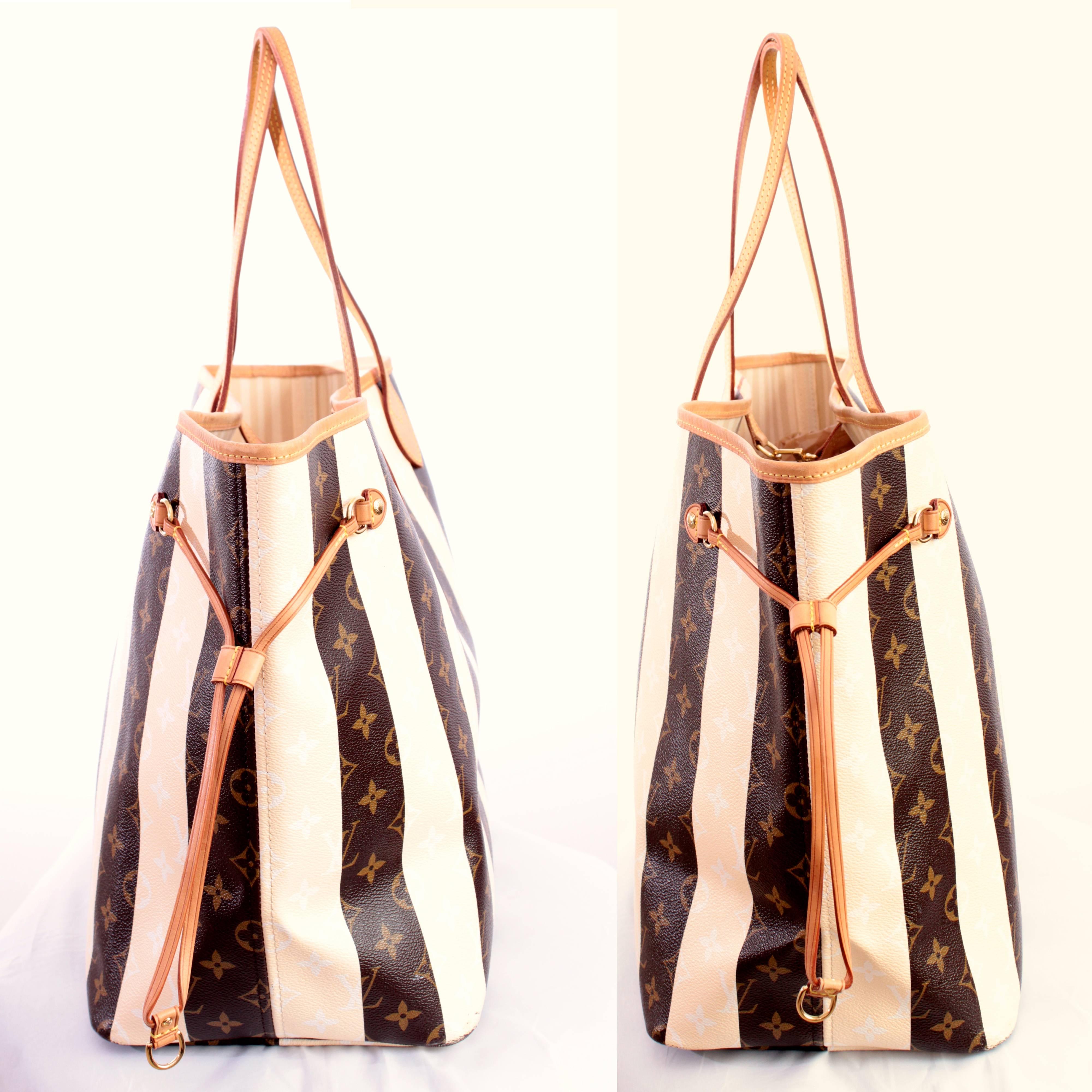 lv rayures neverfull