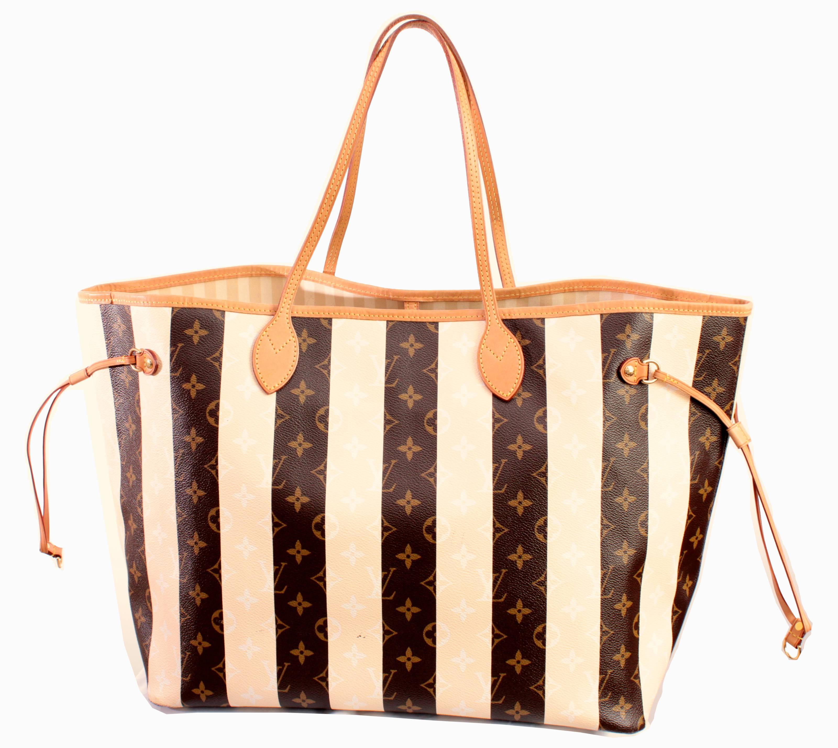 louis vuitton rayures neverfull gm