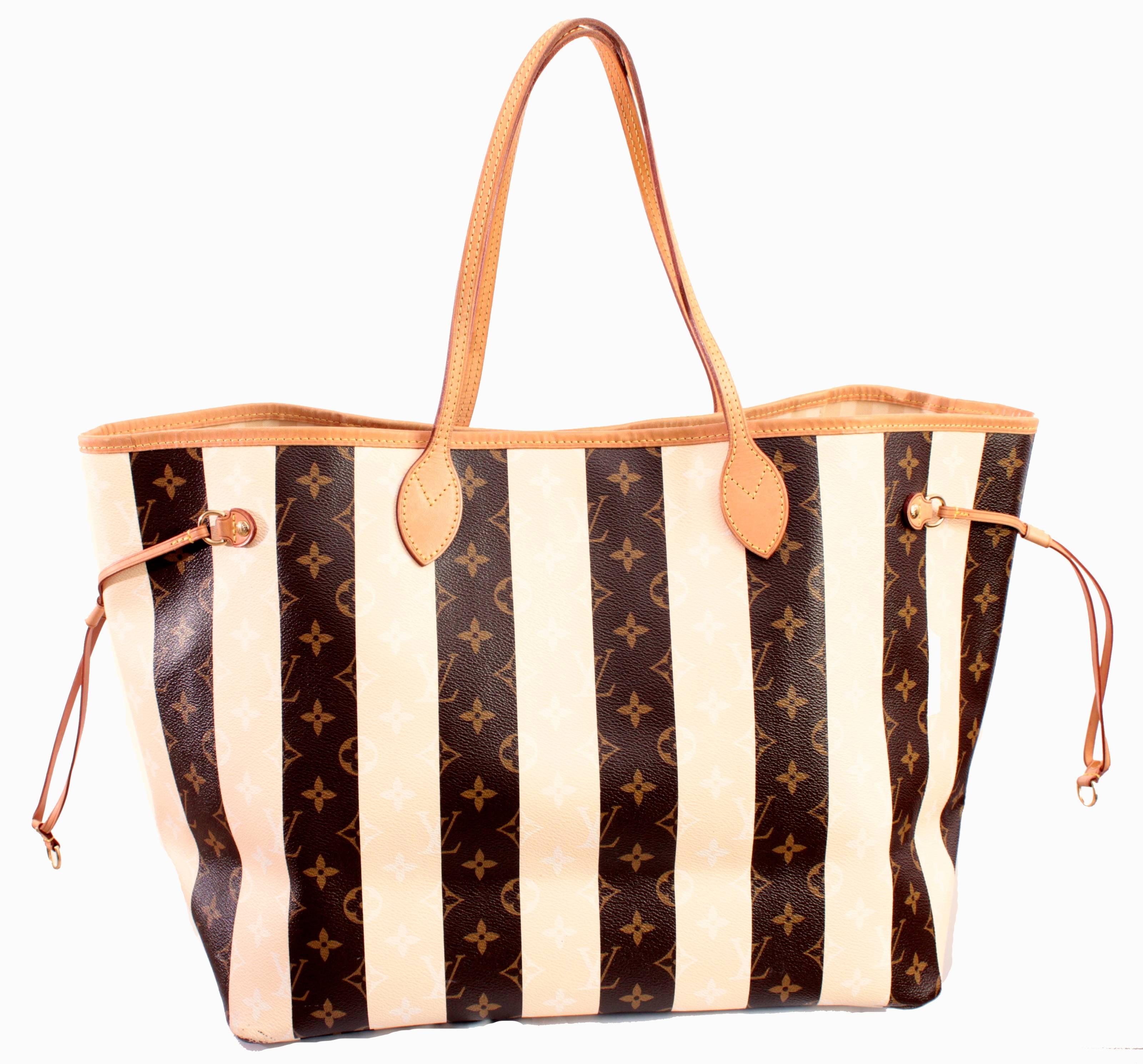louis vuitton rayures neverfull for sale