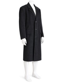 Bill Blass Black Label Coat Cashmere Blend Lord & Taylor Vintage Mens Sz R42
