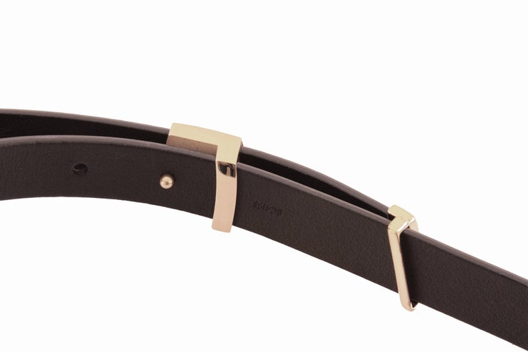 Louis Vuitton Initiales Couture 20 MM Belt 85 CM with Box M9578V 2014 at 1stdibs